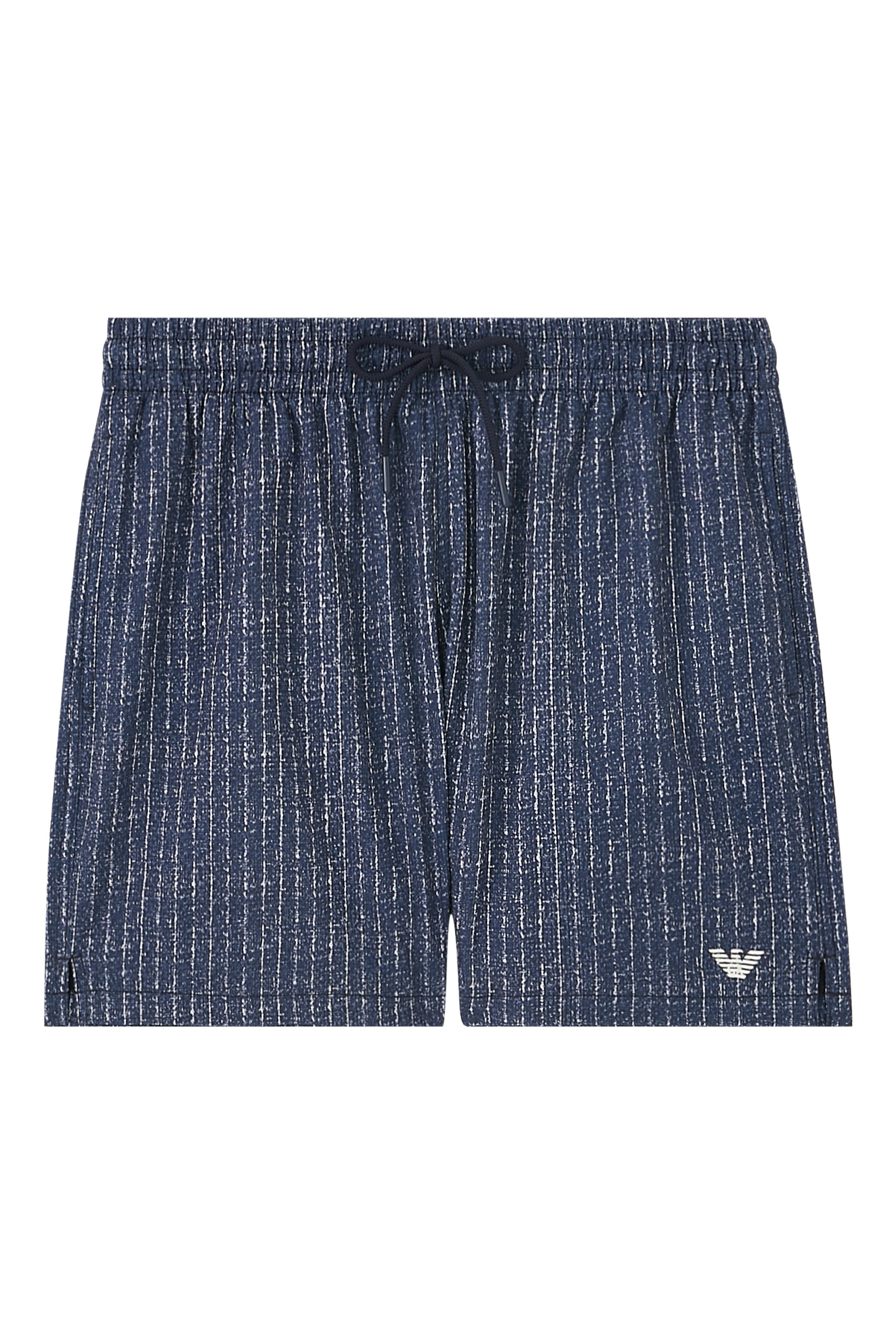 شورت سباحة بنقشة تجريدية