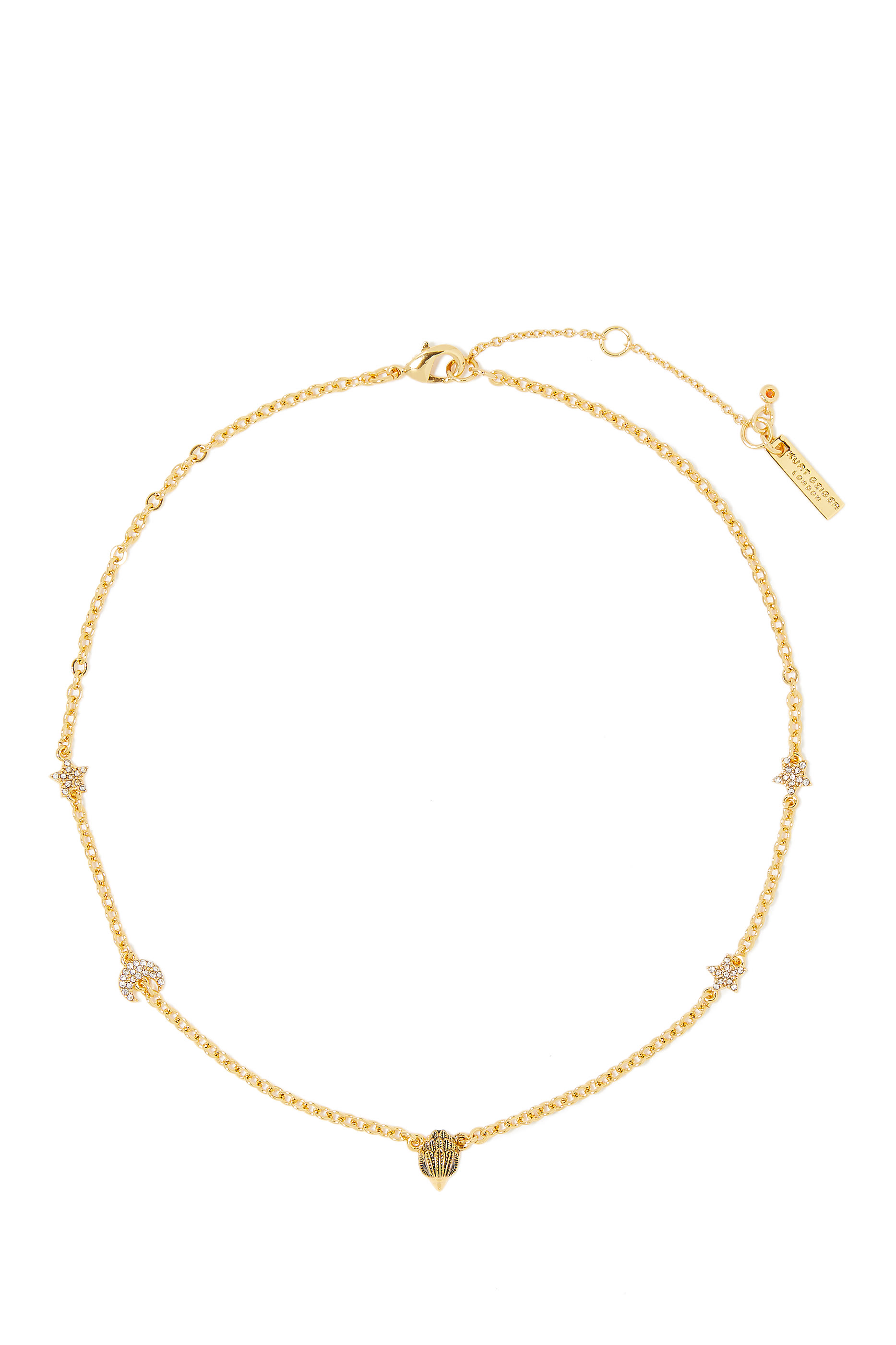 قلادة رقبة بحلية رأس النسر المميزة