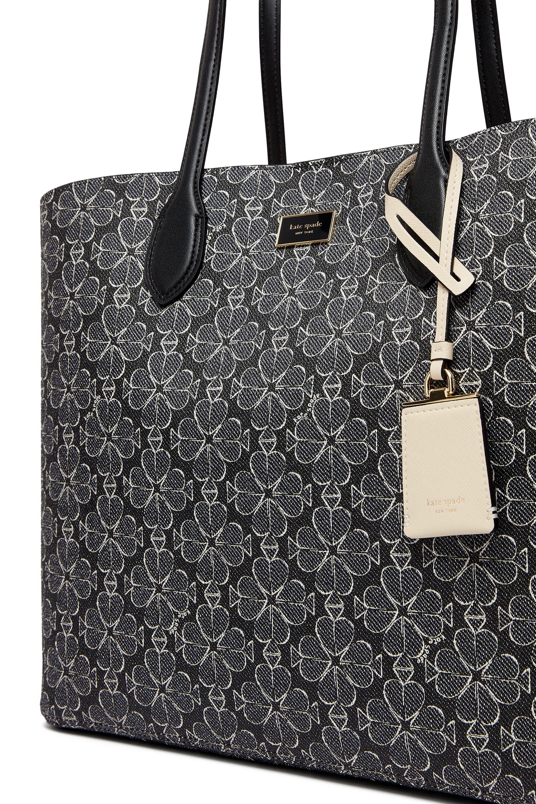 حقيبة يد كروس بودي سويت بنقشة زهور بالشكل البستوني