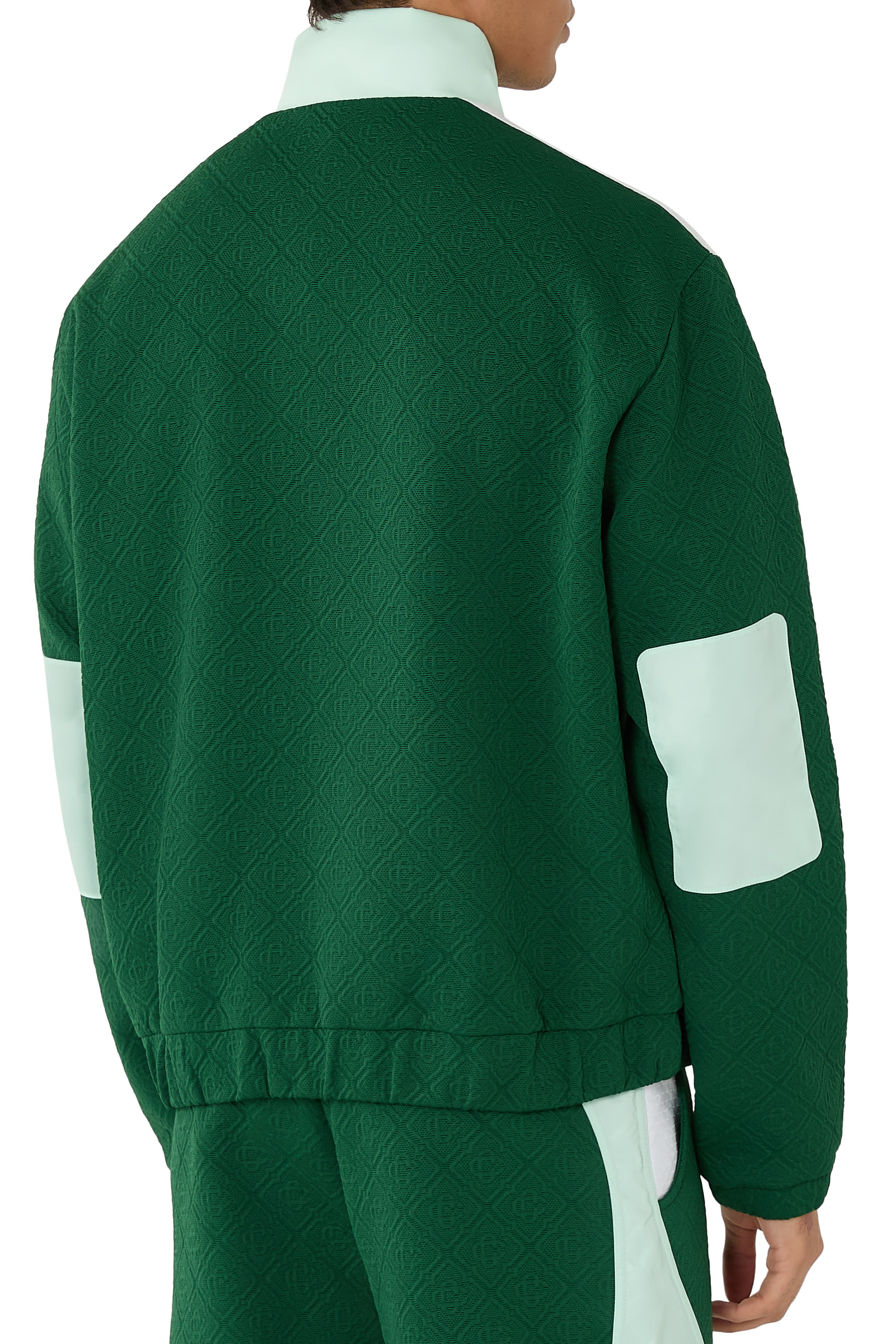 Nylon Monogram Jacquard Jacket