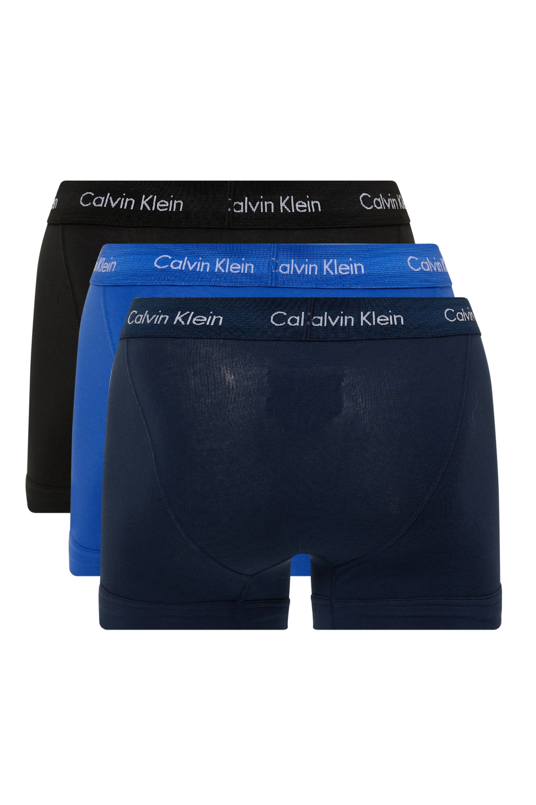 طقم بوكسر قطن مطاطي، 3 قطع