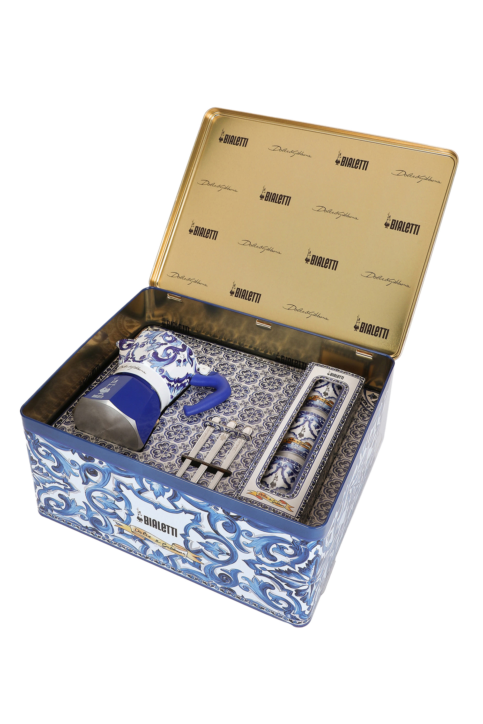 علبة موكا متوسطة بياليتي بلو ميديترانيو