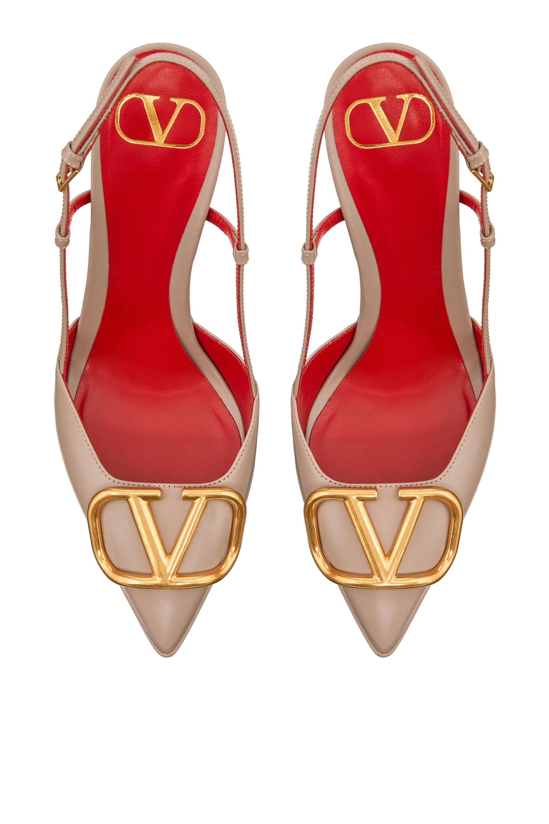 حذاء كلاسيك فالنتينو غارافاني 120 جلد بسير خلفي وشعار الماركة