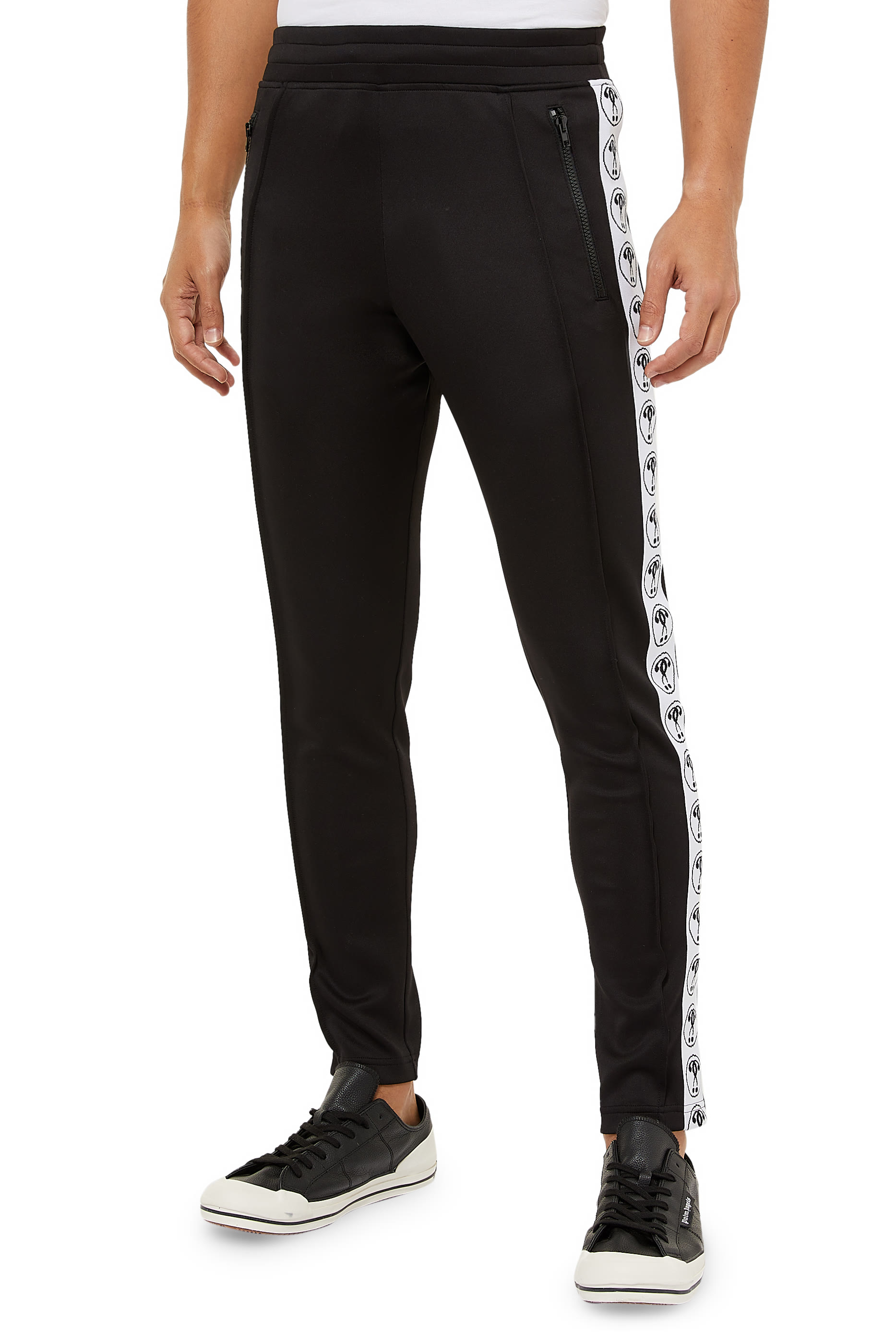 بنطال رياضي بشريط بطبعة علامة إستفهام