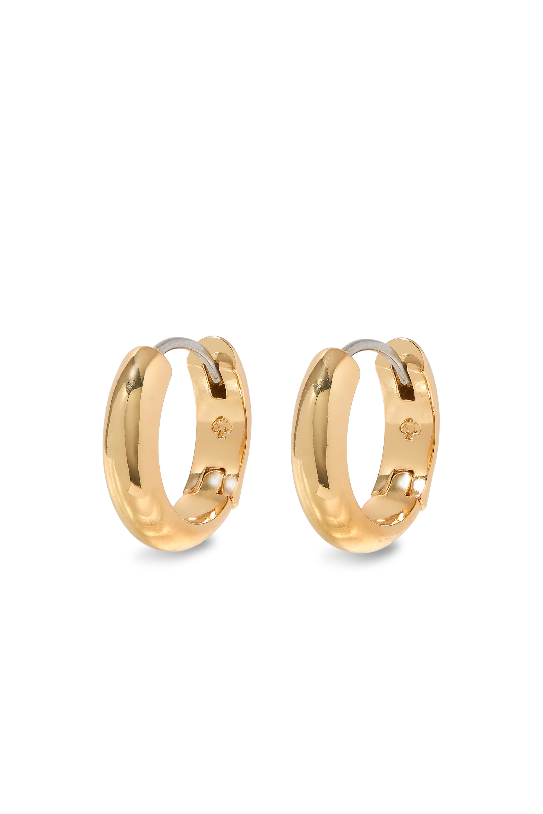 أقراط هاجي بريليانت ستايتمنتس بأحجار زركونيا مكعبة، معدن مطلي ومشابك من فولاذ صحي