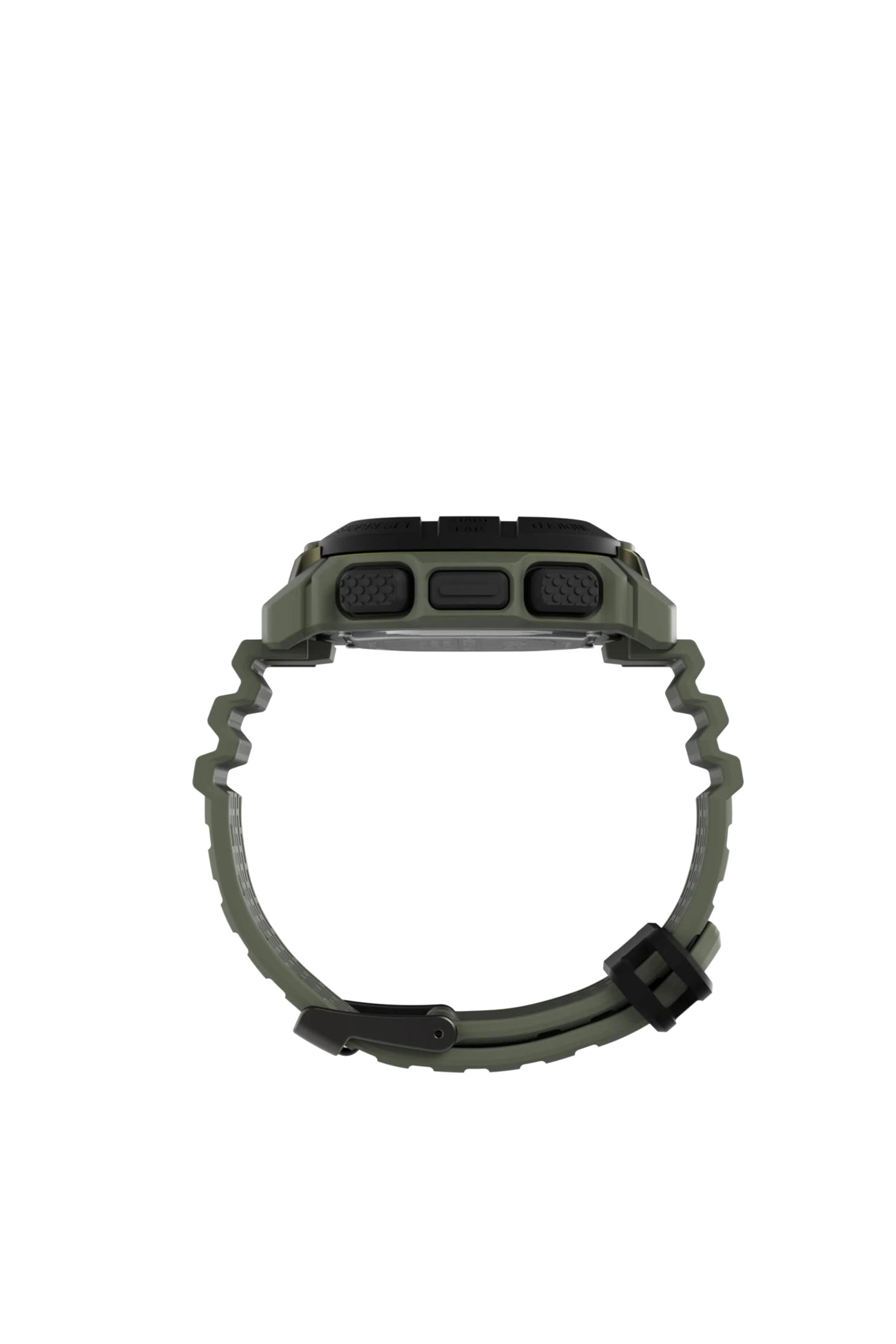 ساعة بسوار سيليكون