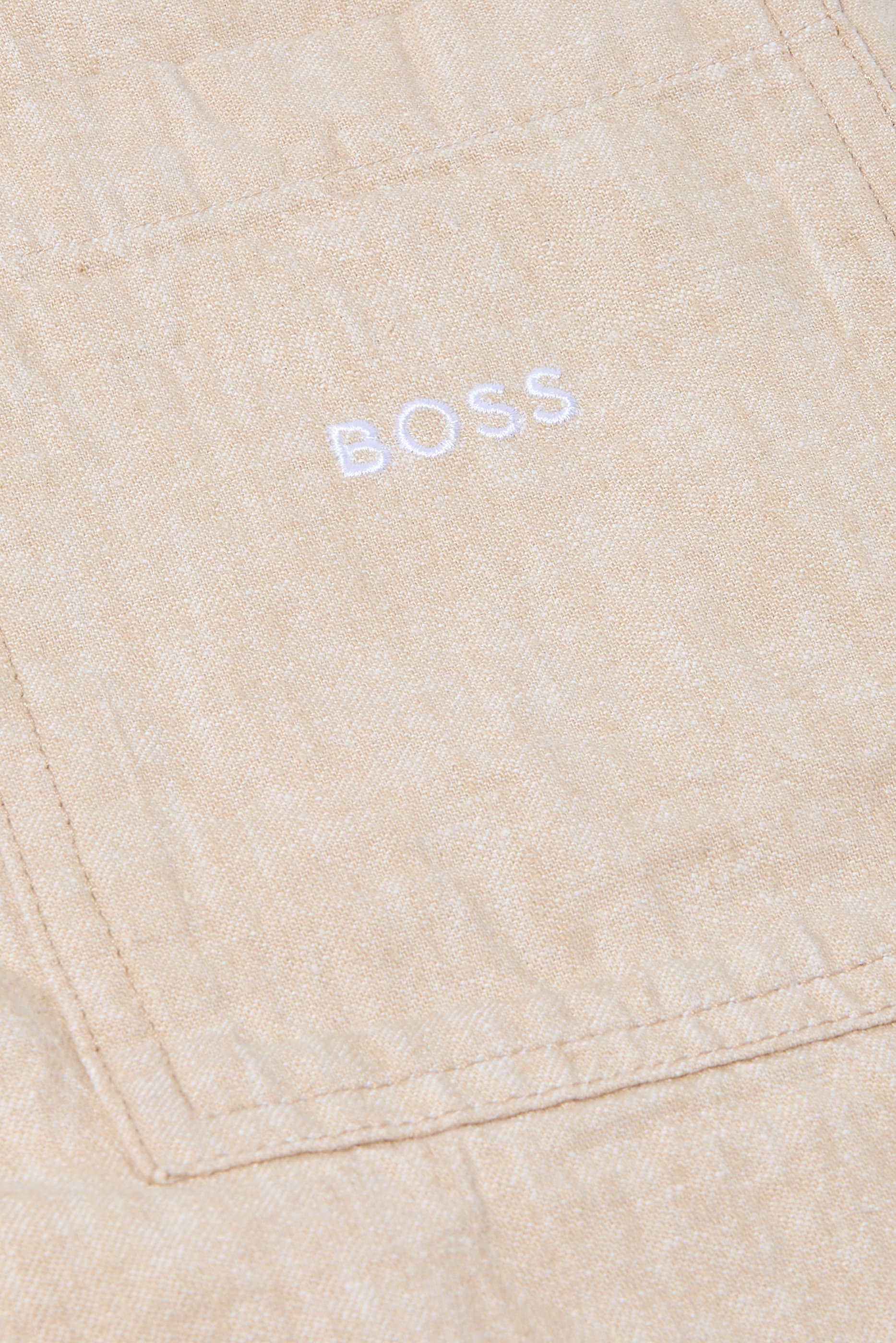 شورت برمودا بشعار الماركة للأطفال