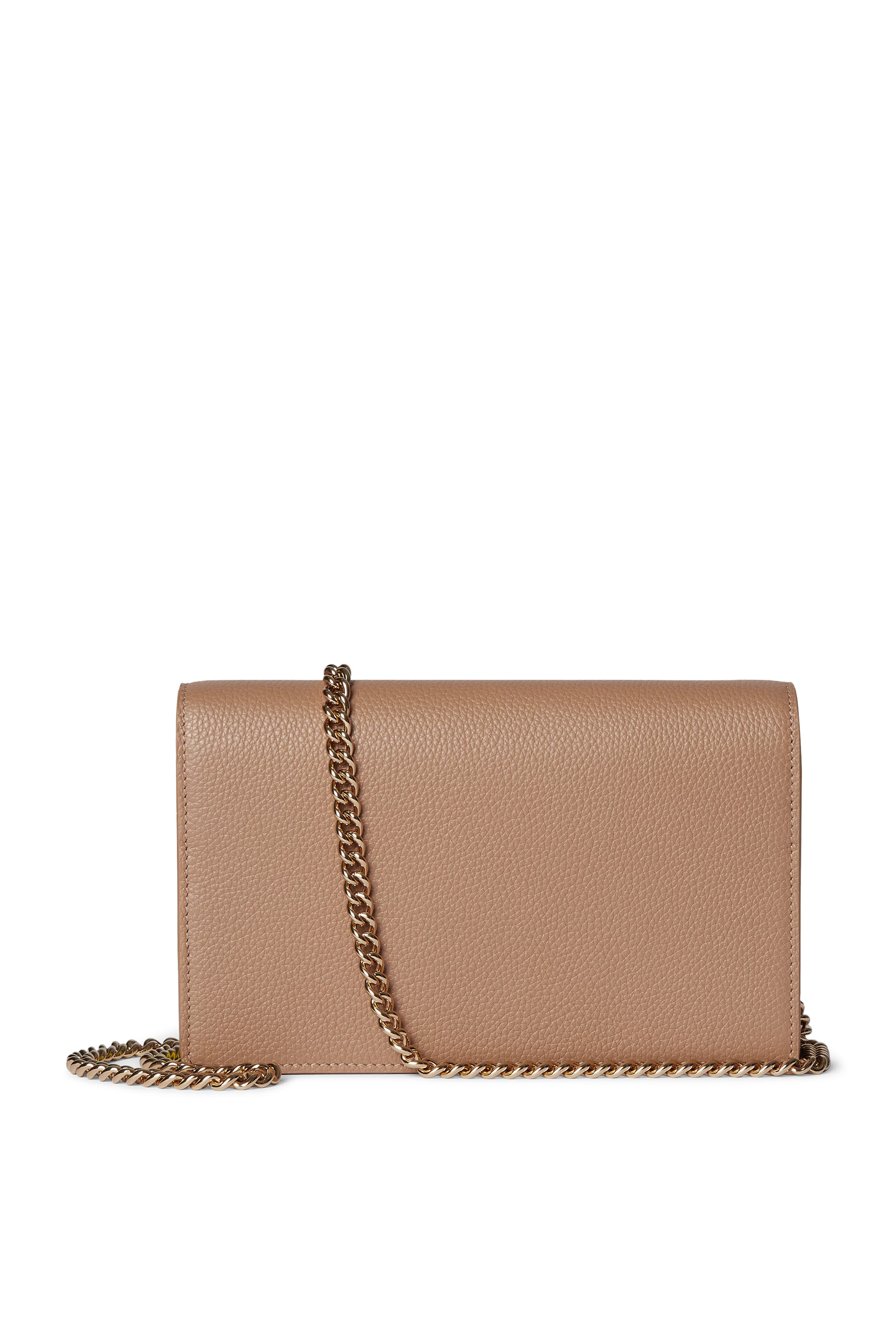 حقيبة مارمونت صغيرة بسلسلة وشعار حرفي الماركة