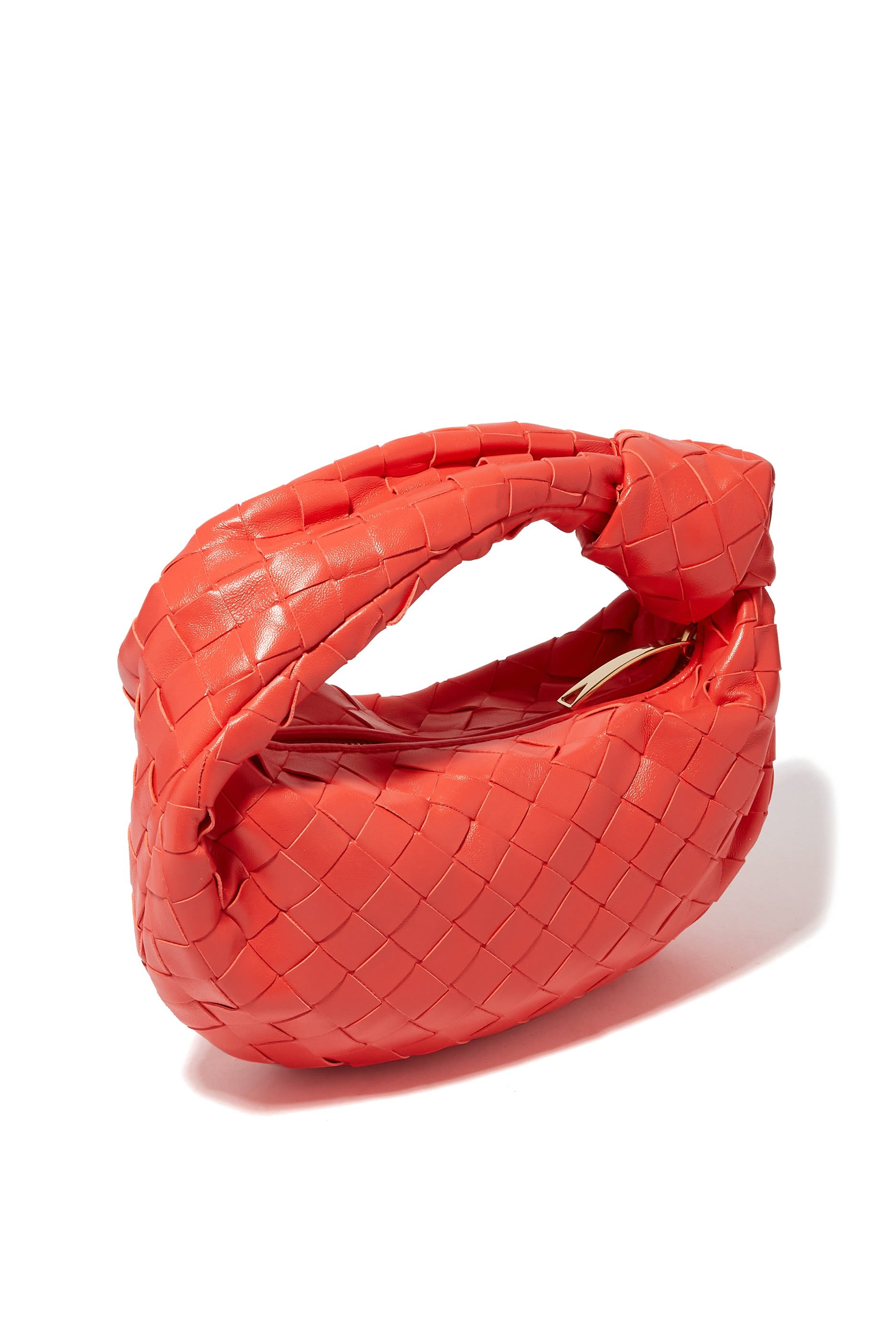 حقيبة جودي صغيرة بتصميم مجدول