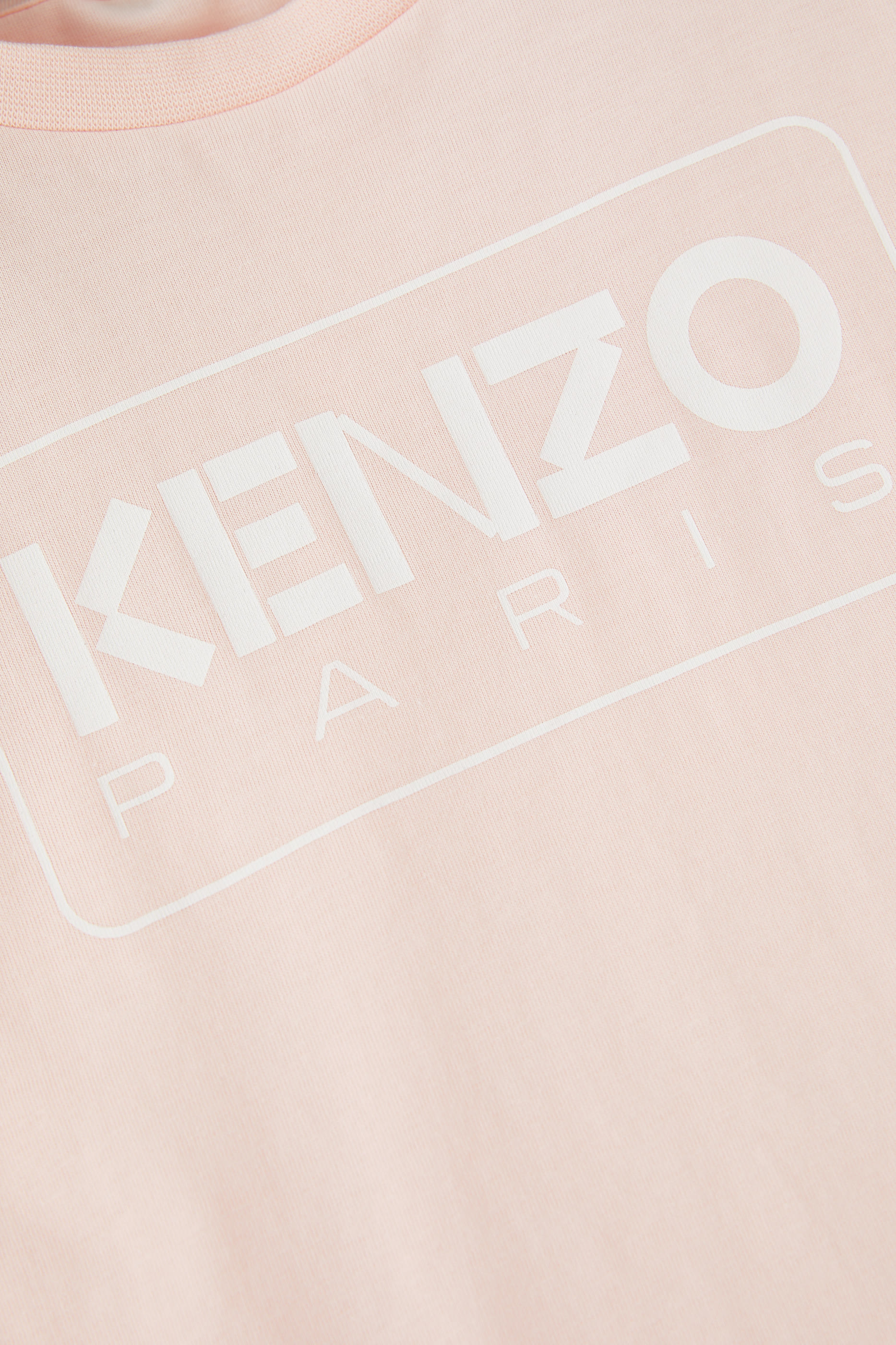 تيشيرت بشعار الماركة قطن للأطفال