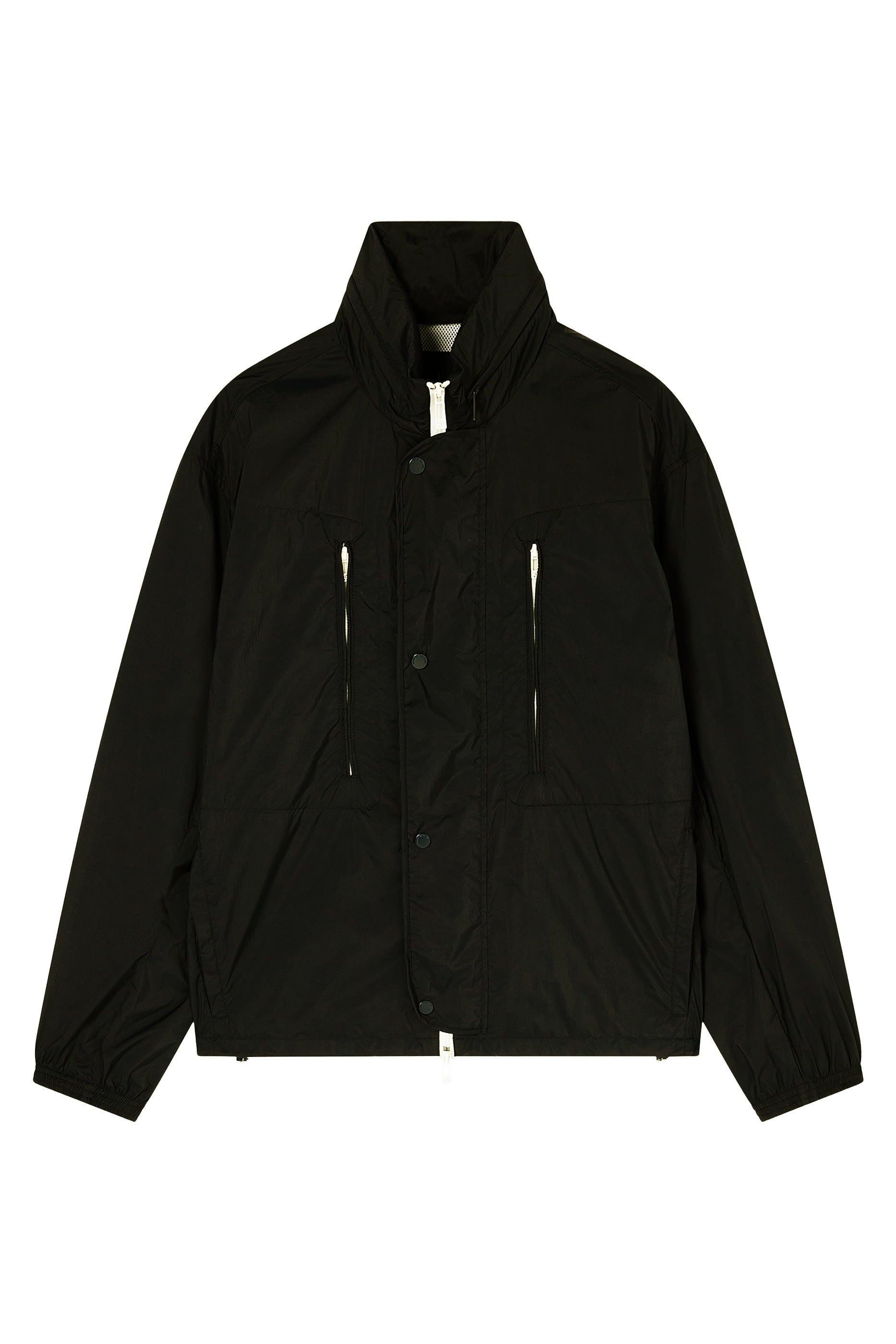 جاكيت فضفاض نايلون معالج