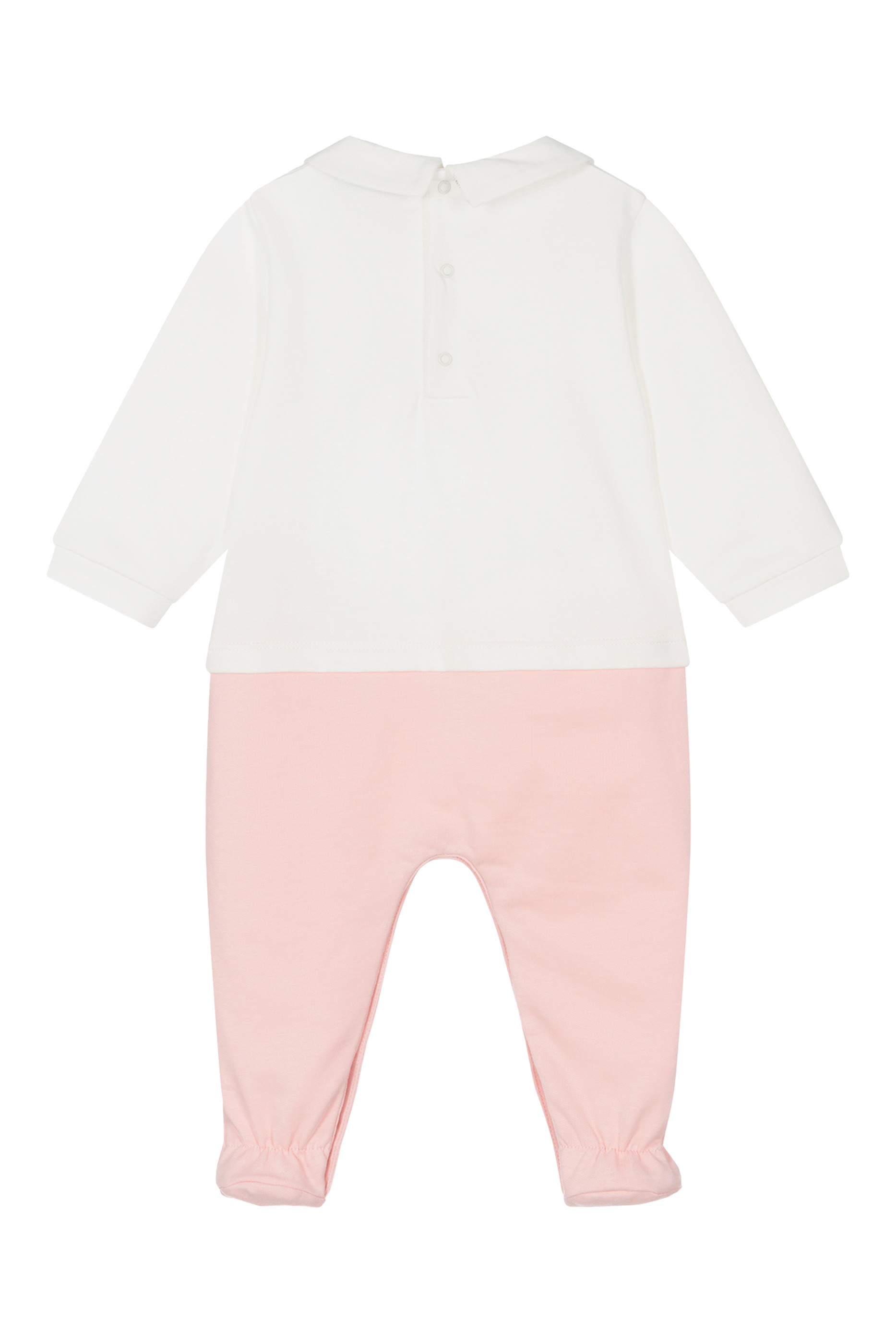 لباس قطعة واحدة مزين بطبعة الدب تيدي صوف للأطفال