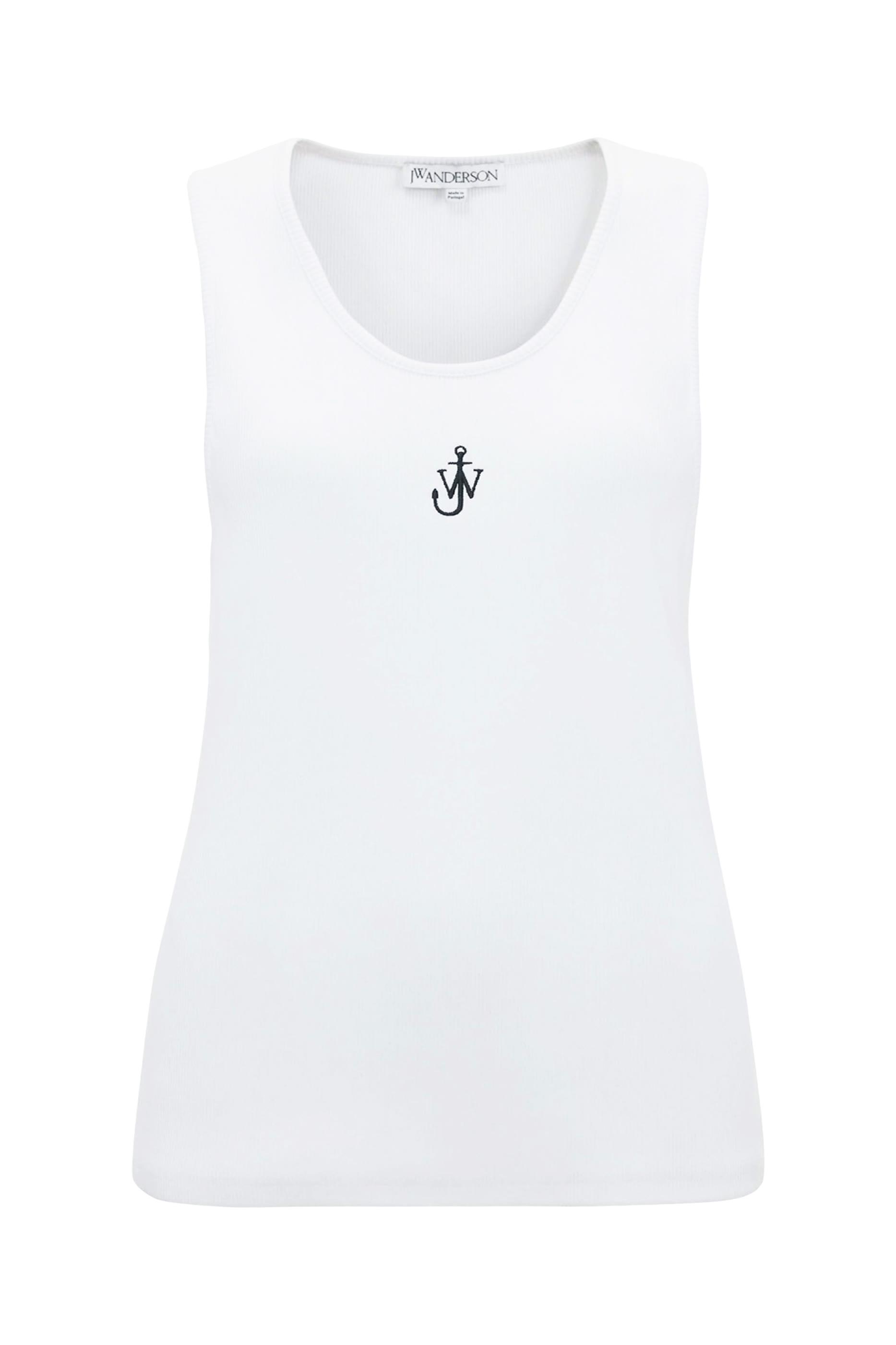 بلوزة بلا أكمام بشعار الماركة