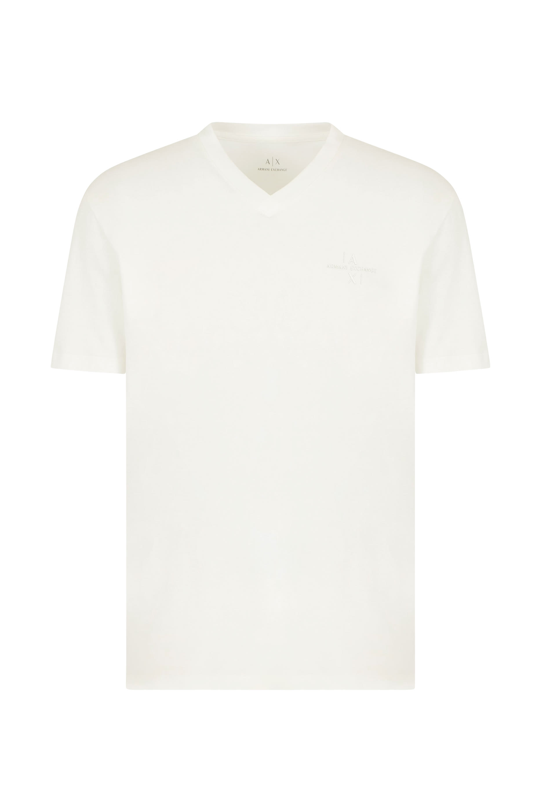 تيشيرت بقصة عادية مزين بشعار الماركة