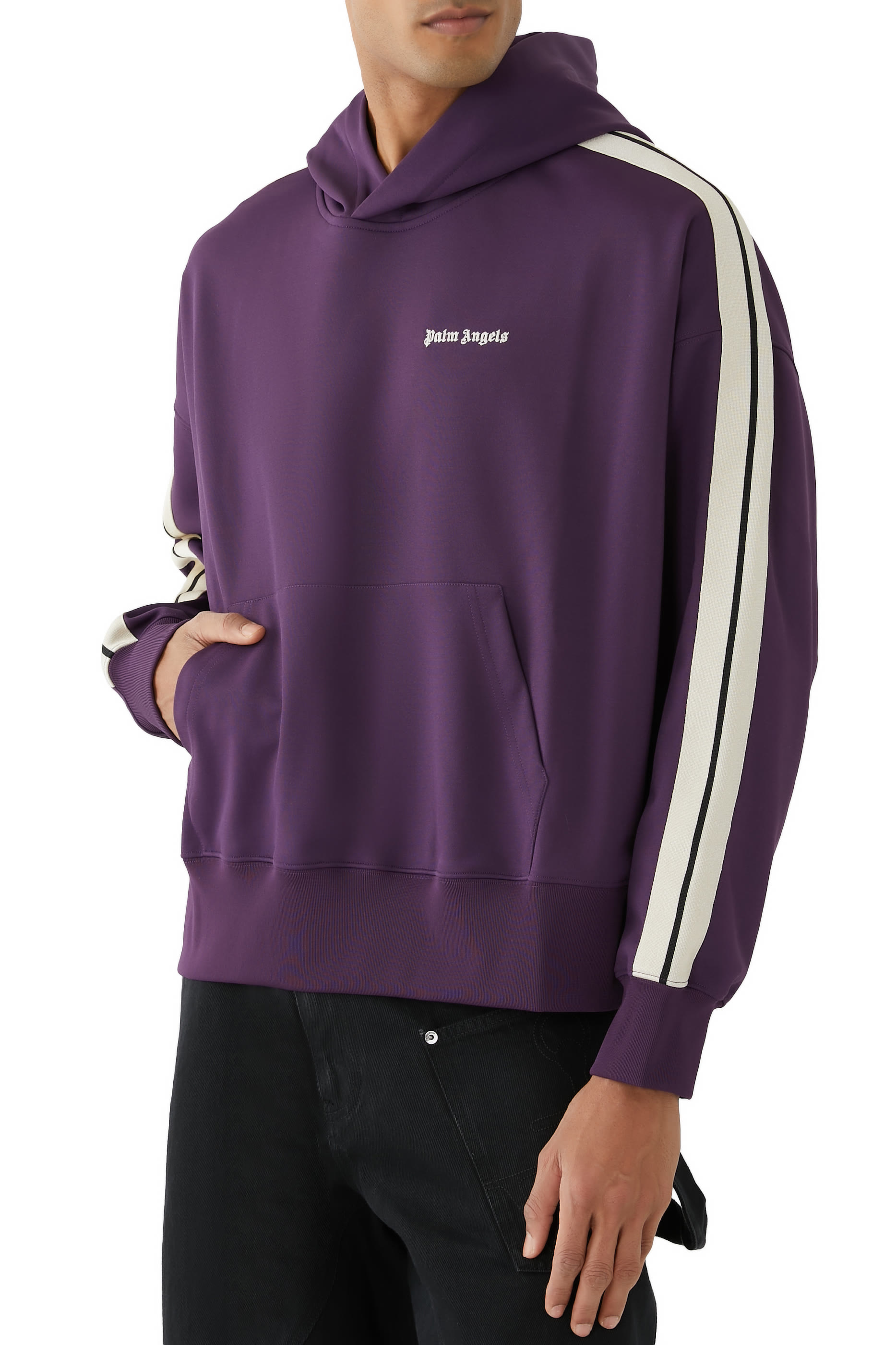 هودي رياضي بشعار الماركة الكلاسيكي