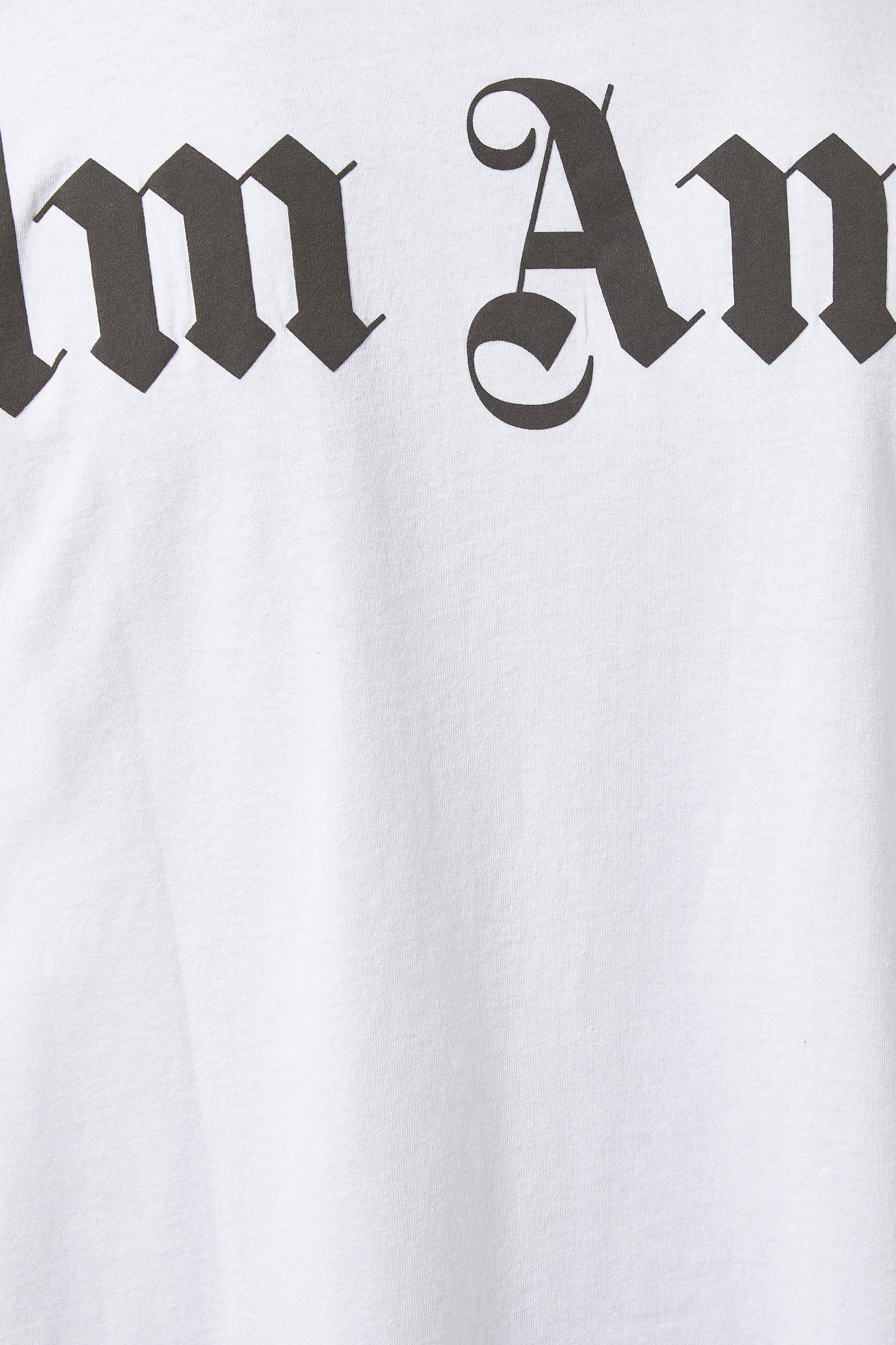 تي شيرت فضفاض بشعار الماركة