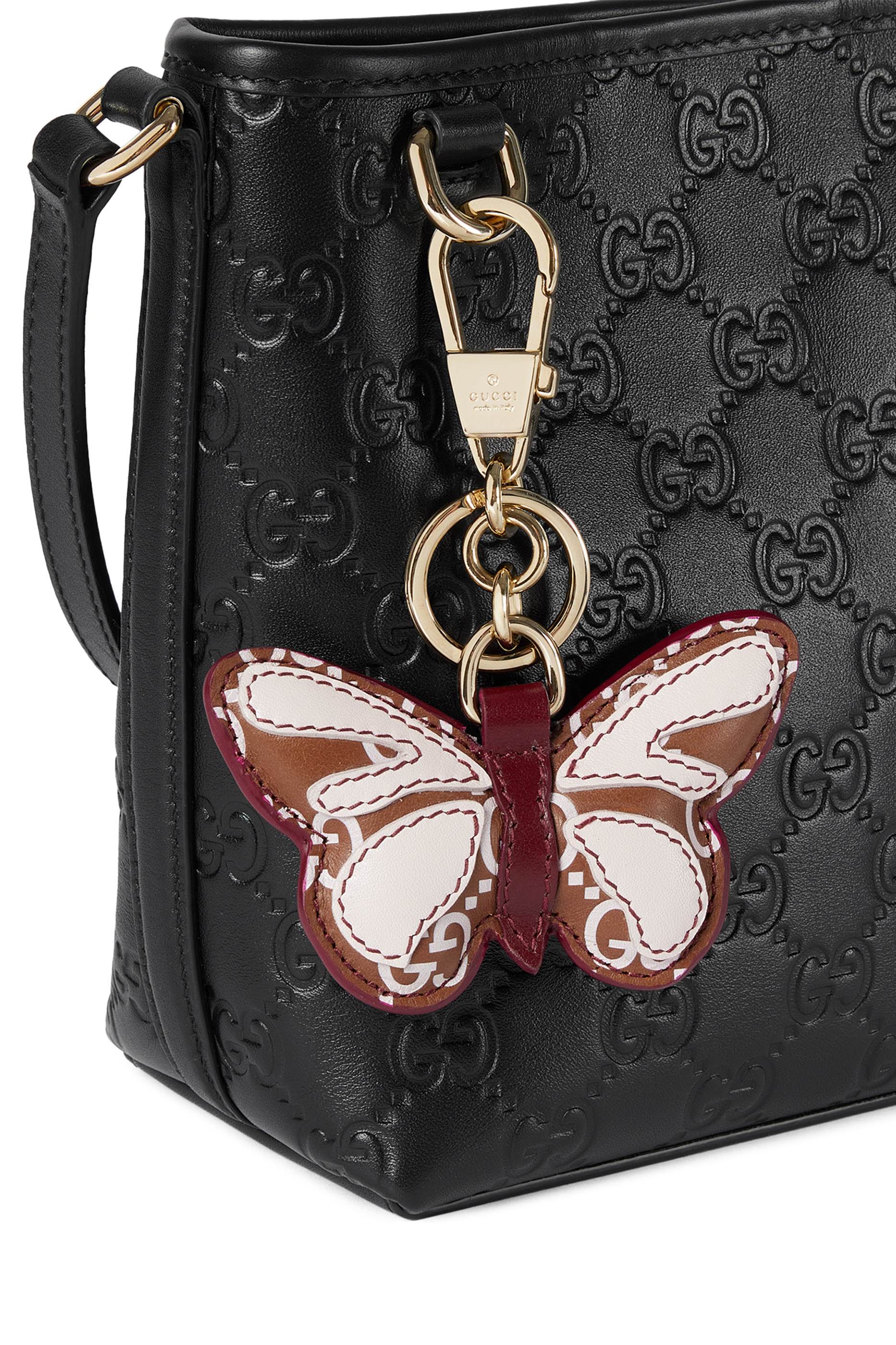  حقيبة باكيت نانو مزينة بنقشة شعار الماركة