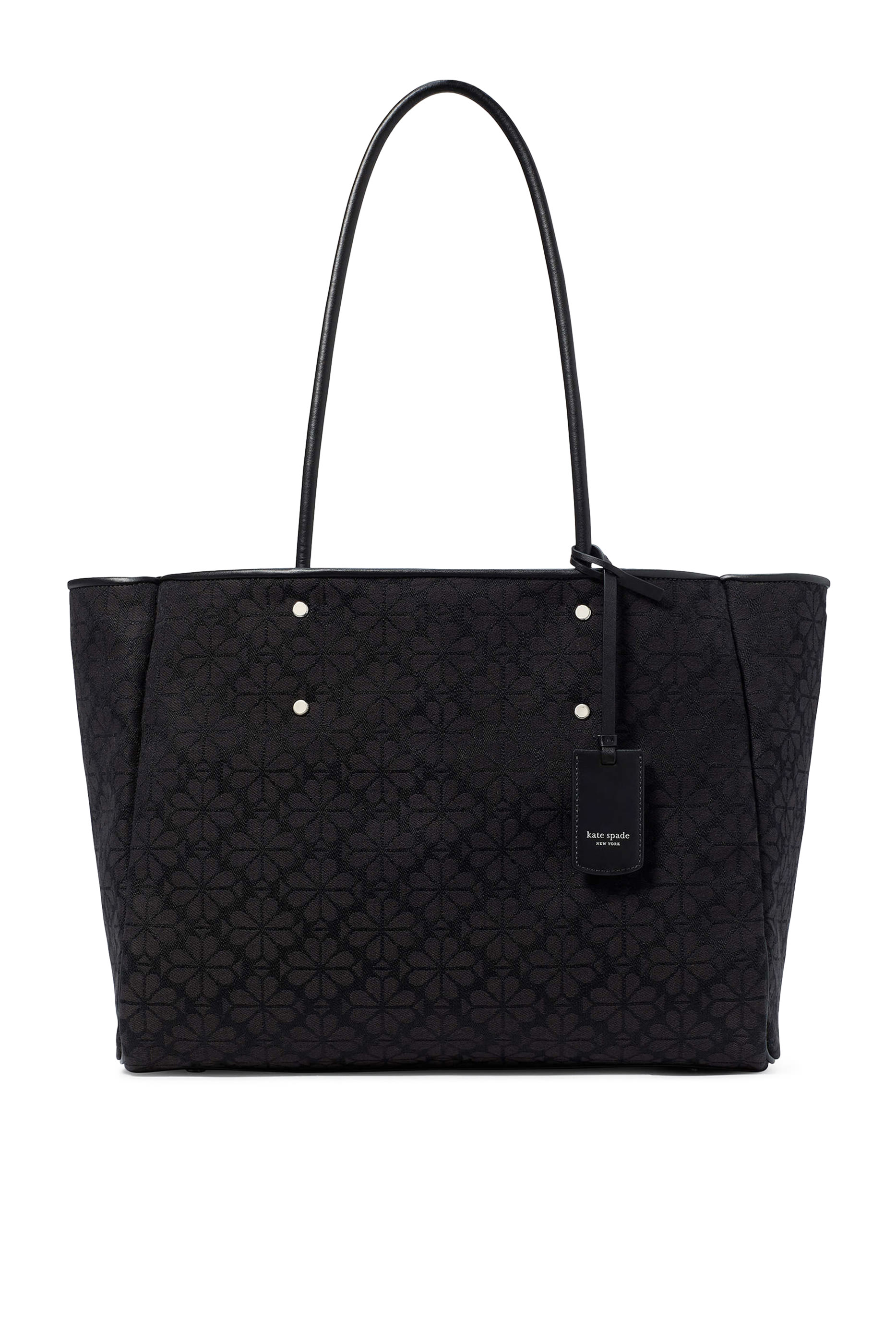 حقيبة يد كبيرة ايفريثينج بنقشة زهور بالشكل البستوني جاكار