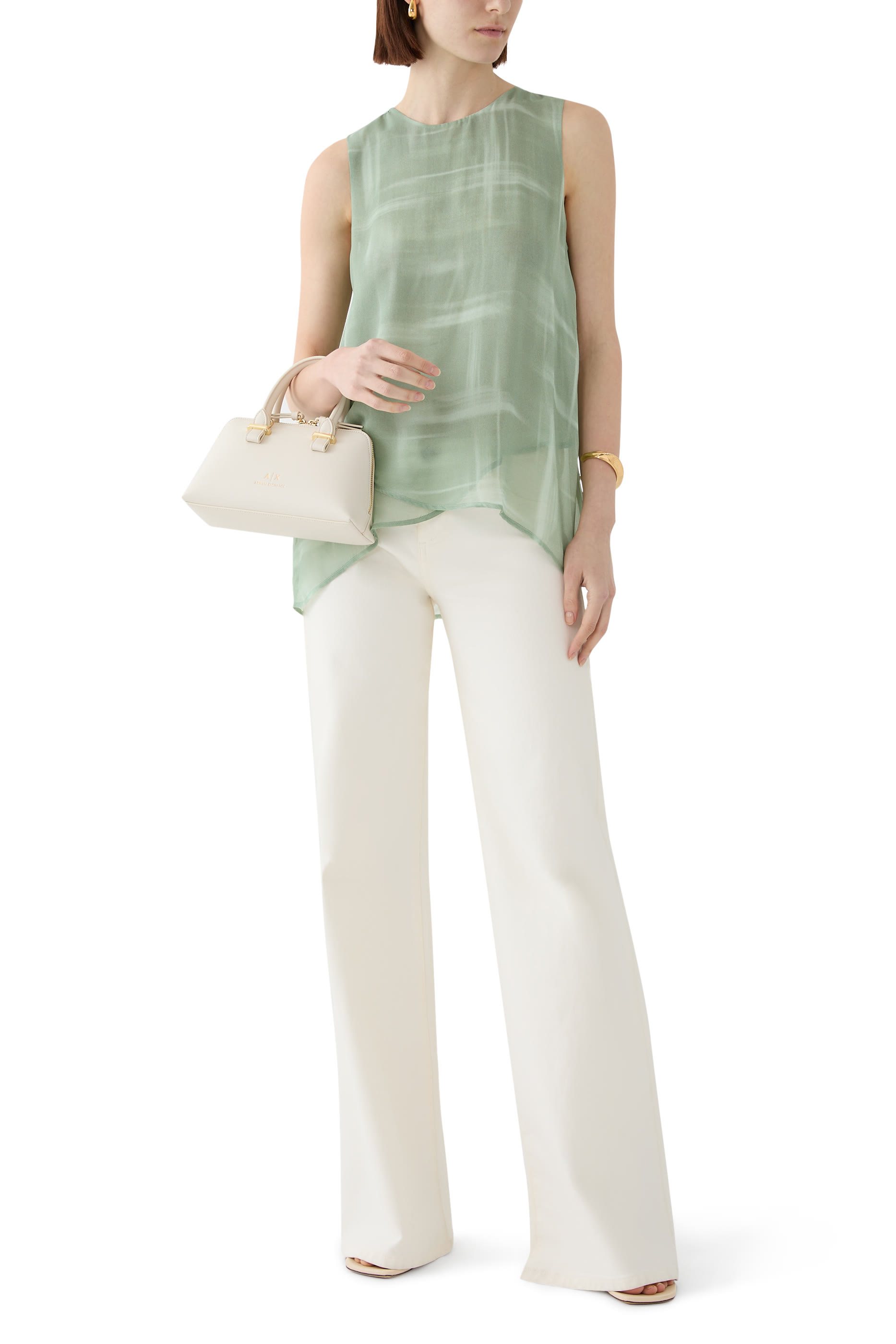 بلوزة ذا غريد بطبعة ماربل