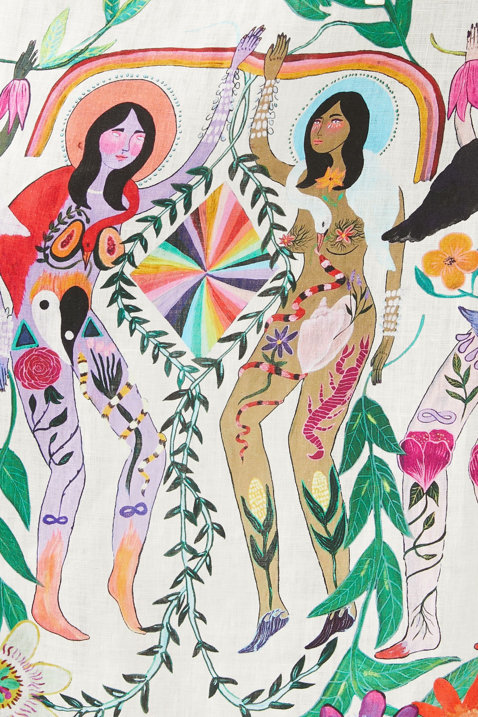 فستان ميغان متوسط الطول