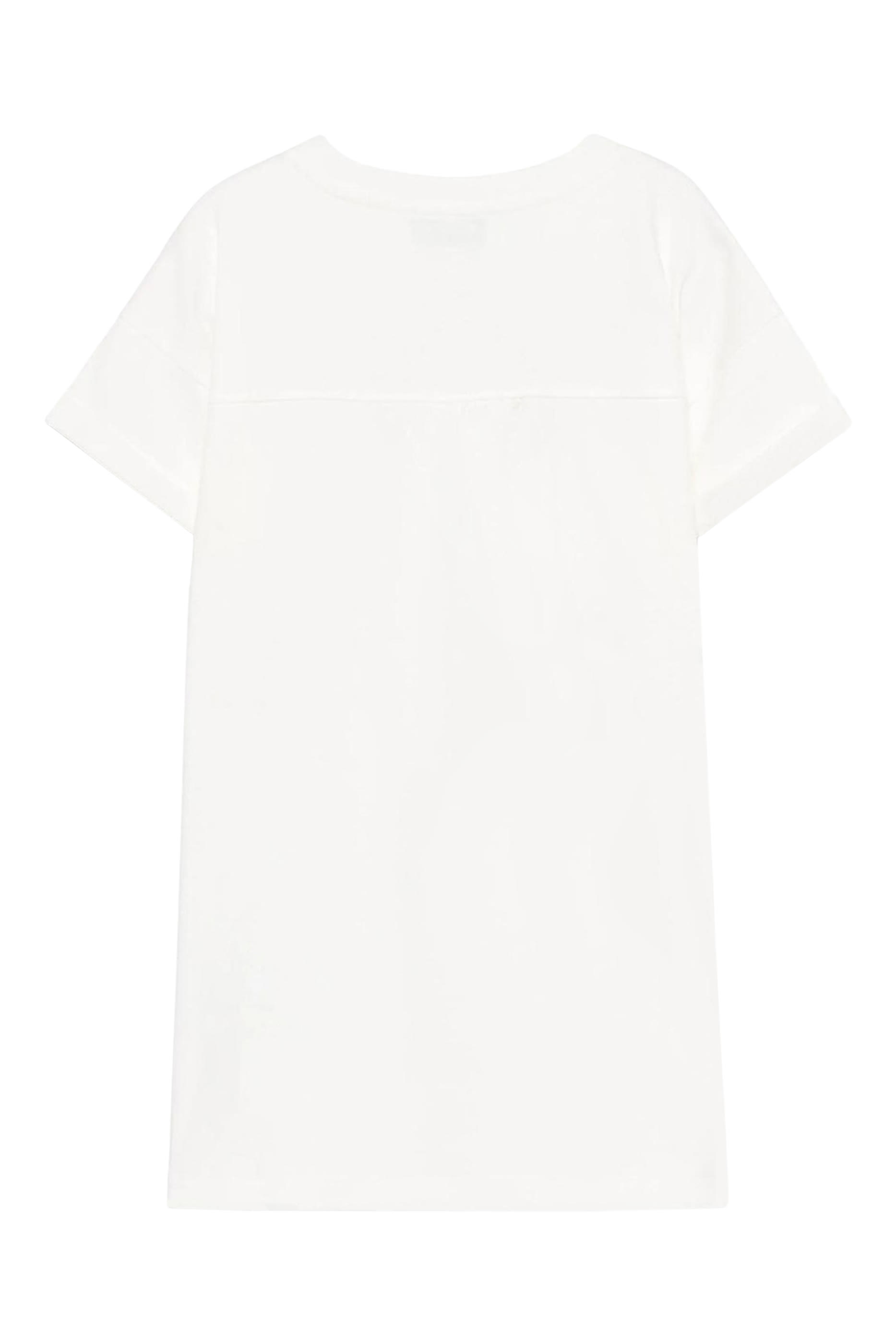 فستان بنمط تيشيرت بطبعة دب غرافيك للأطفال