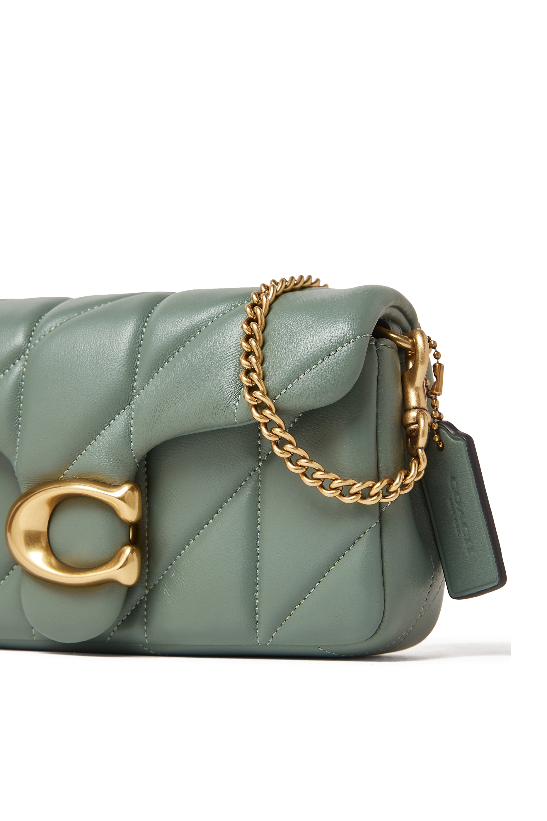 حقيبة تابي بيلو بحمالة وتصميم مبطن جلد