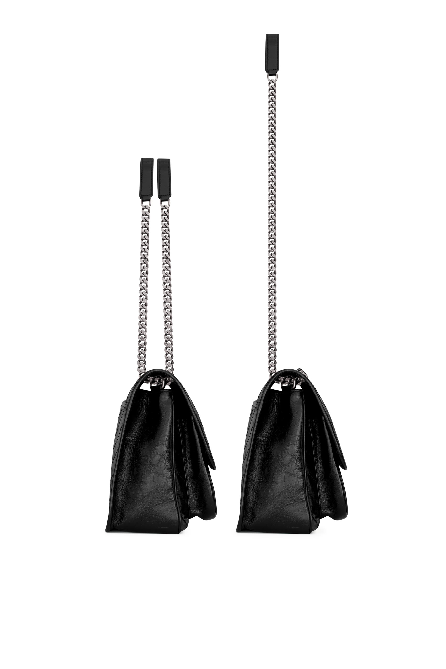 حقيبة نيكي متوسطة بحياكة مبطنة