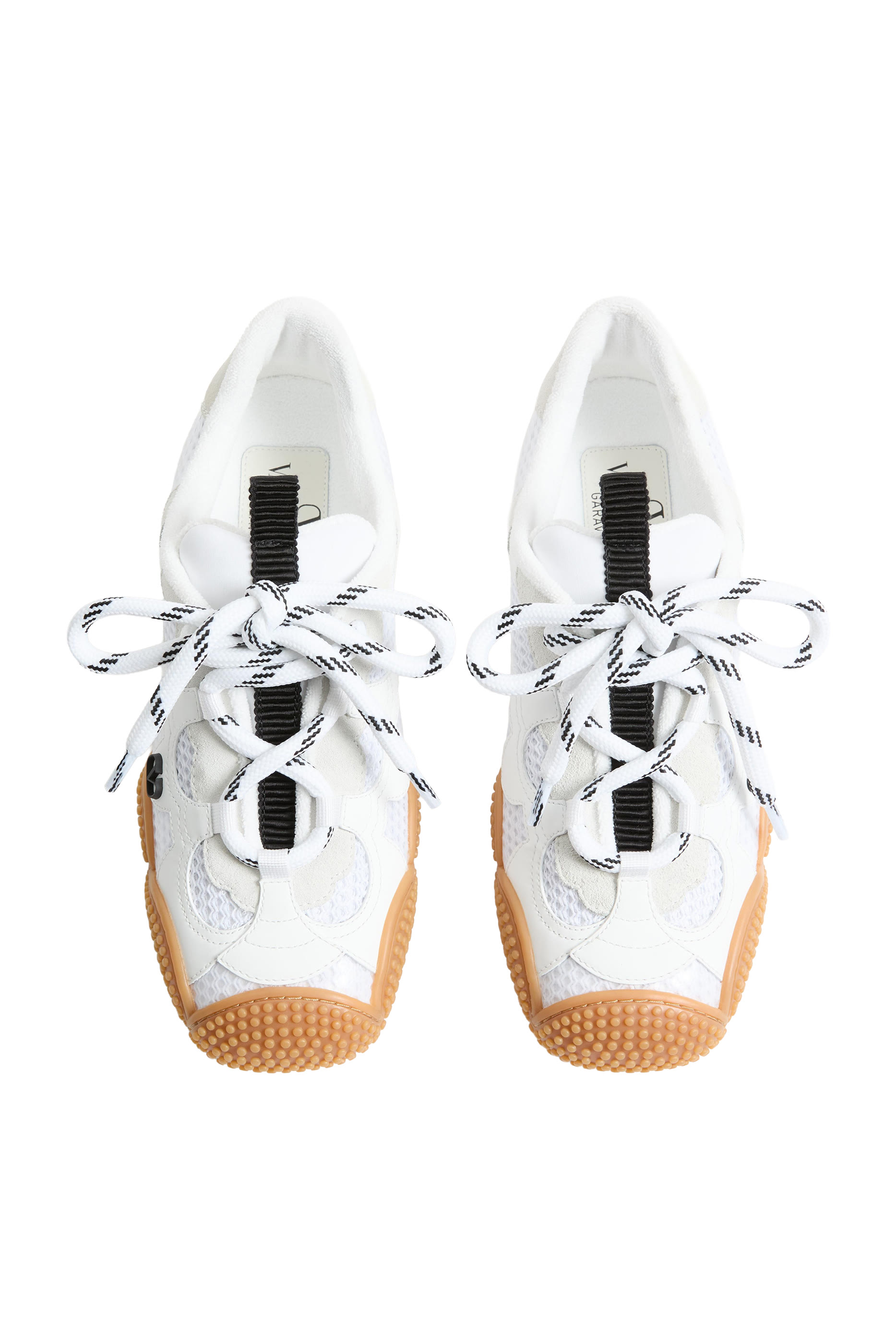 سنيكرز أمفيبيا جلد عجل مطاطي وجلد مقسم