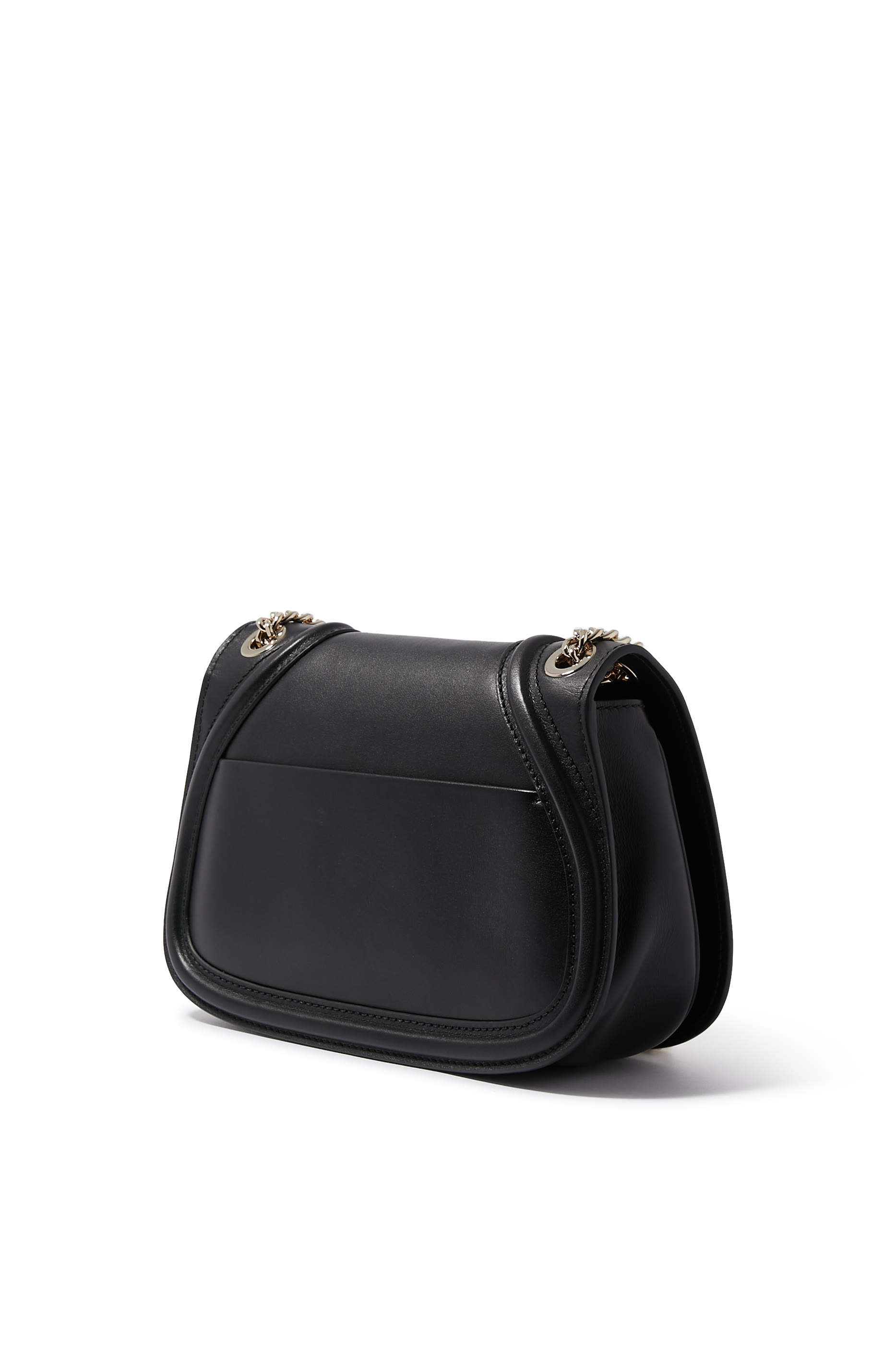 حقيبة كتف بلوندي صغيرة