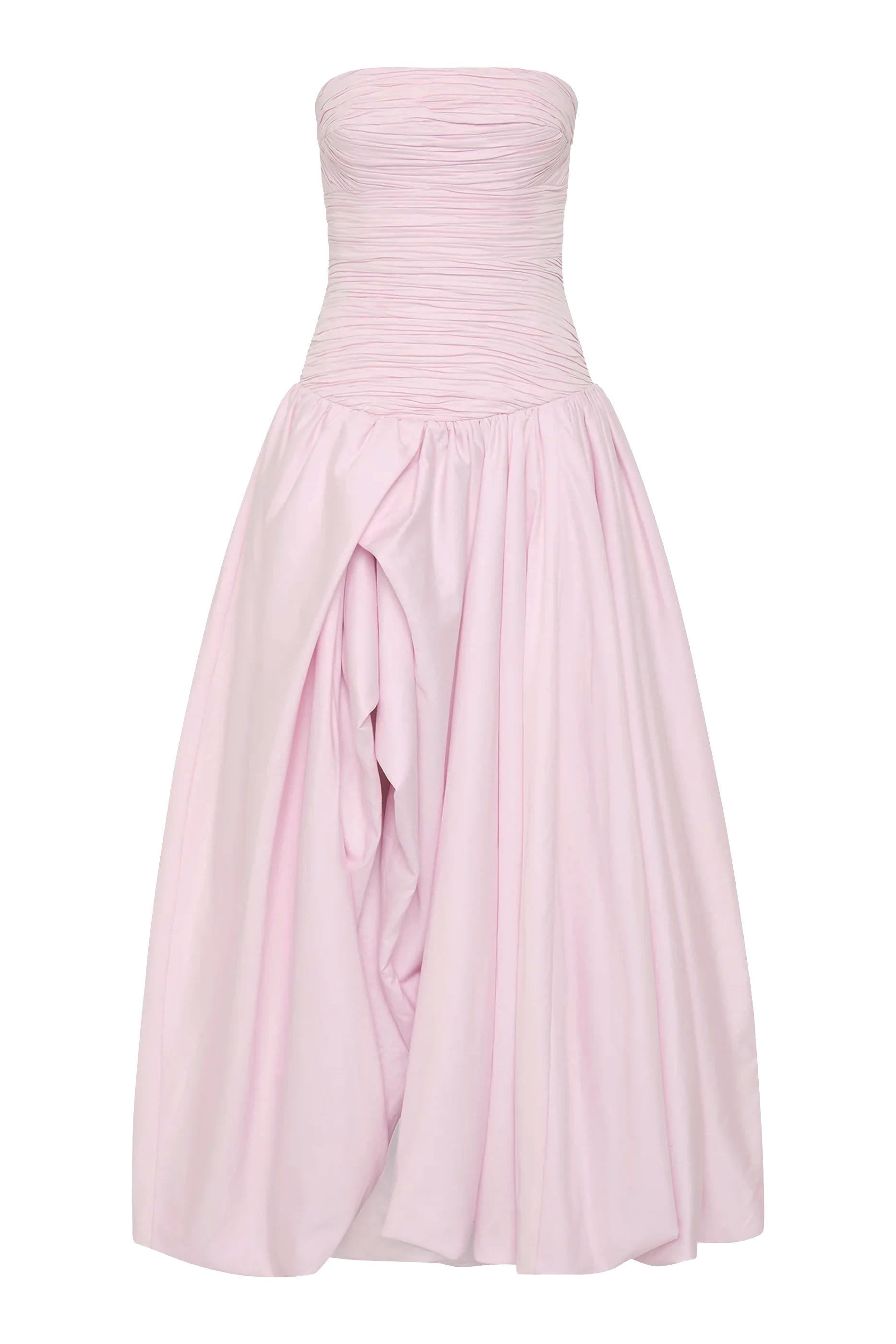 Violette Bubble Hem Maxi Dress 