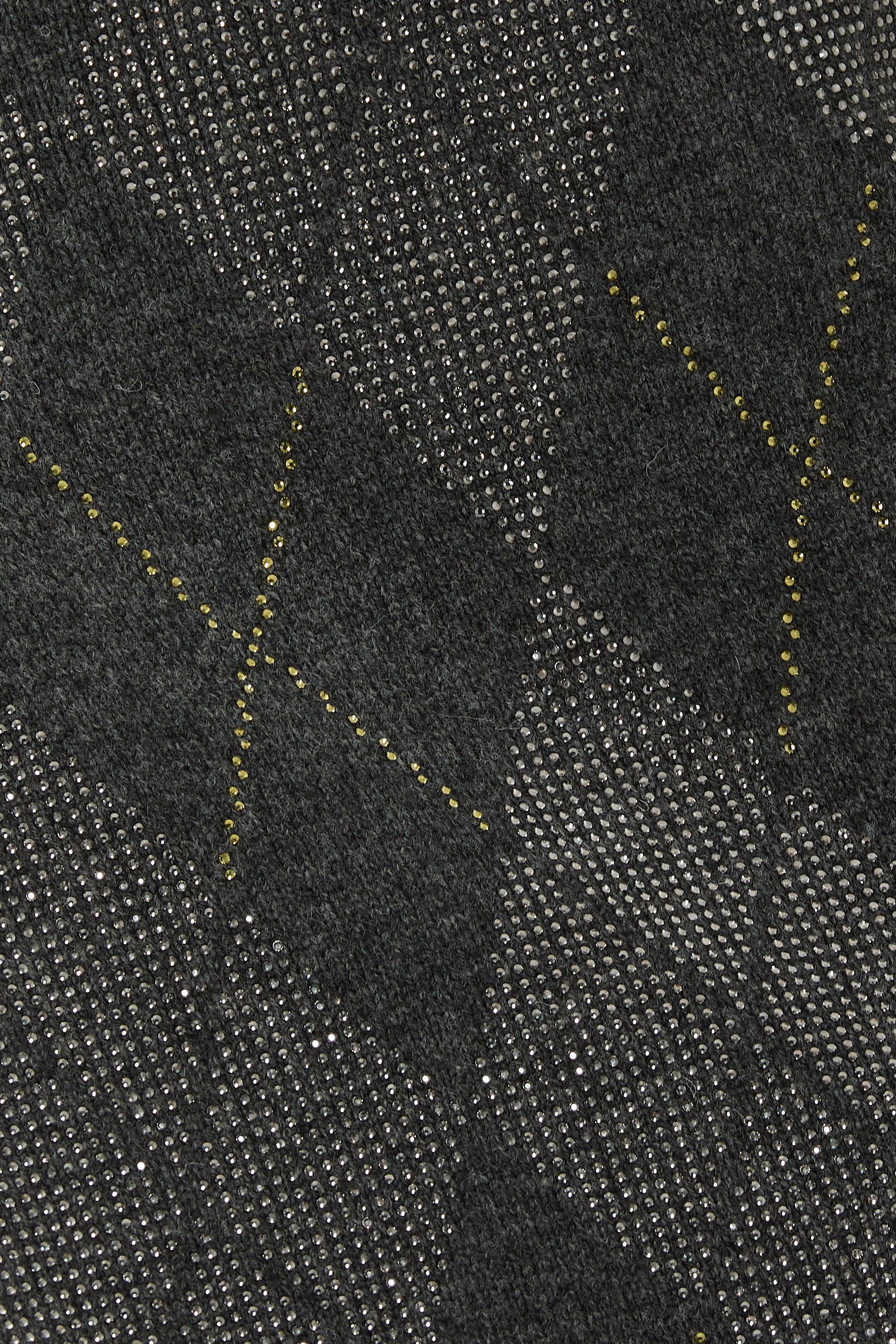 تنورة مرصعة بكريستال مثبت حراريا