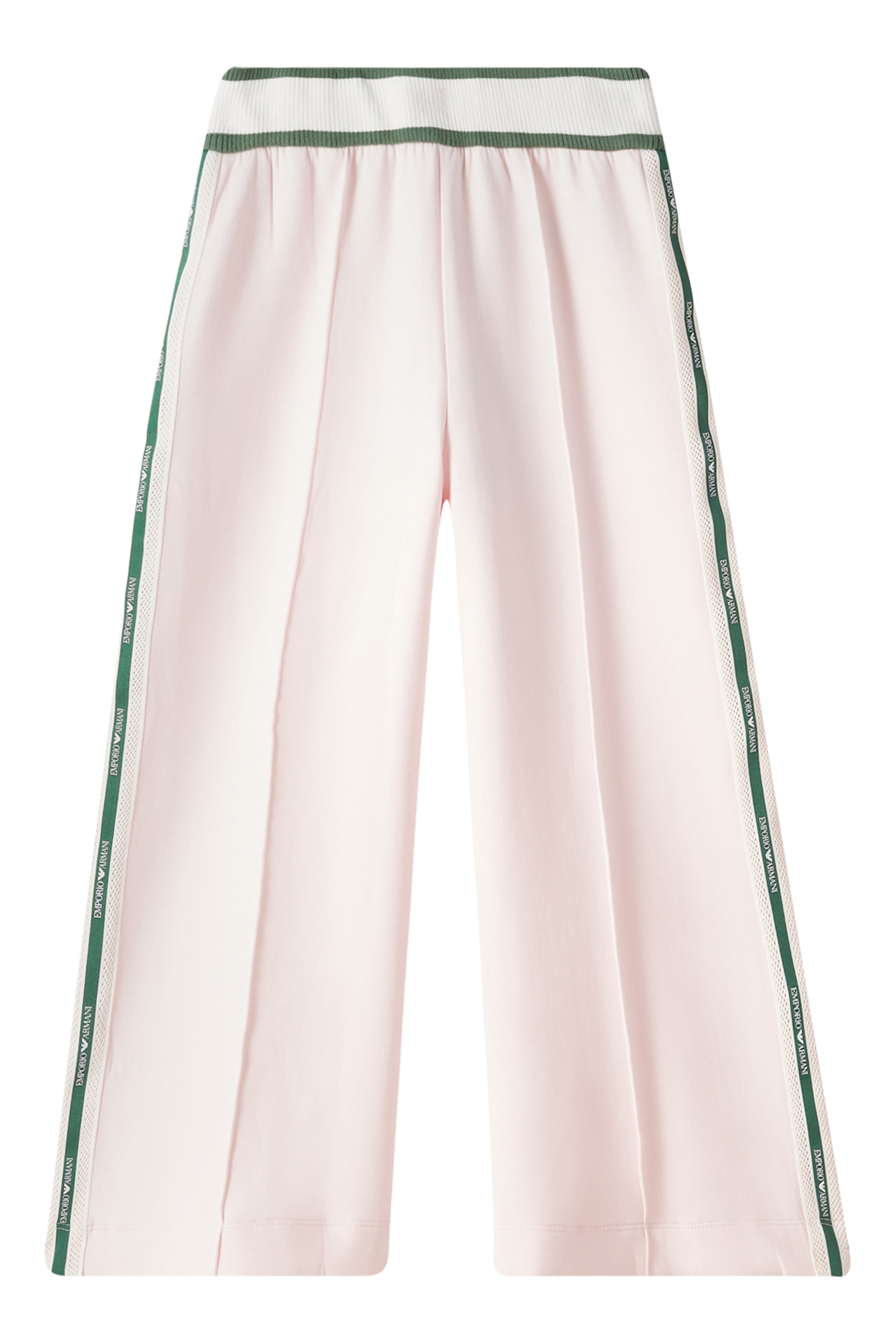 بنطال بشريط شعار الماركة للأطفال