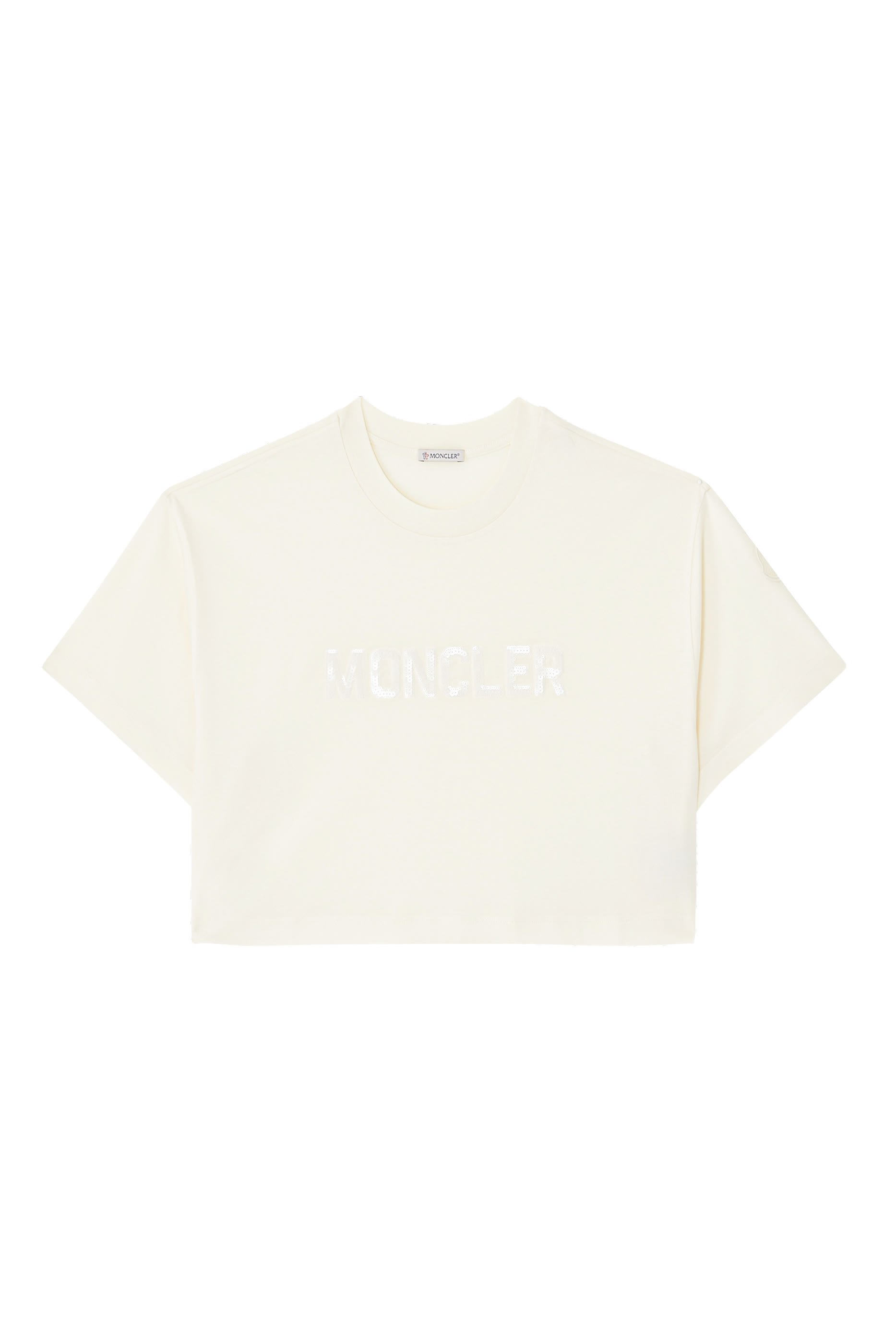 تيشيرت بأكمام قصيرة بشعار الماركة