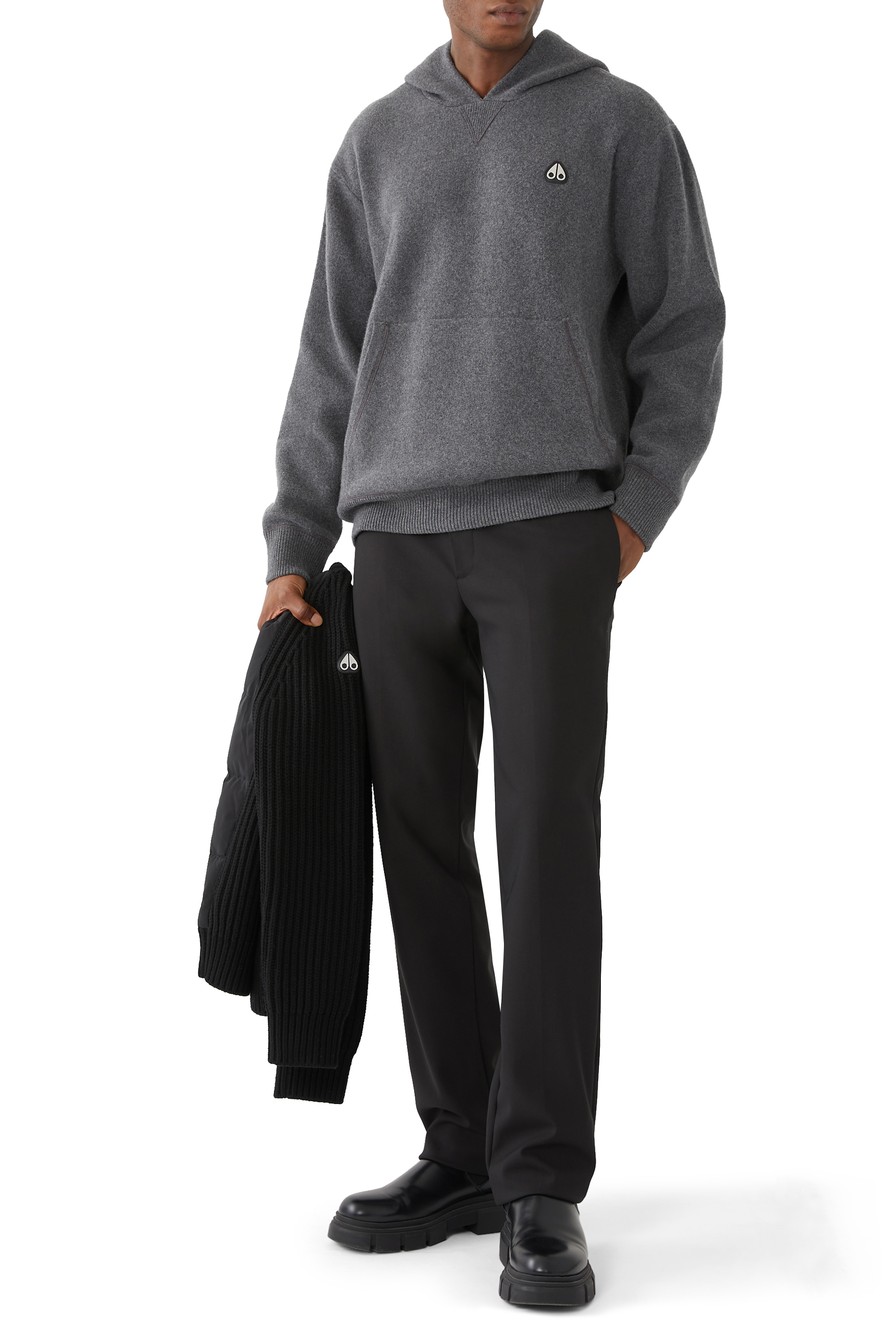 هودي بشعار الماركة صوف وكشمير