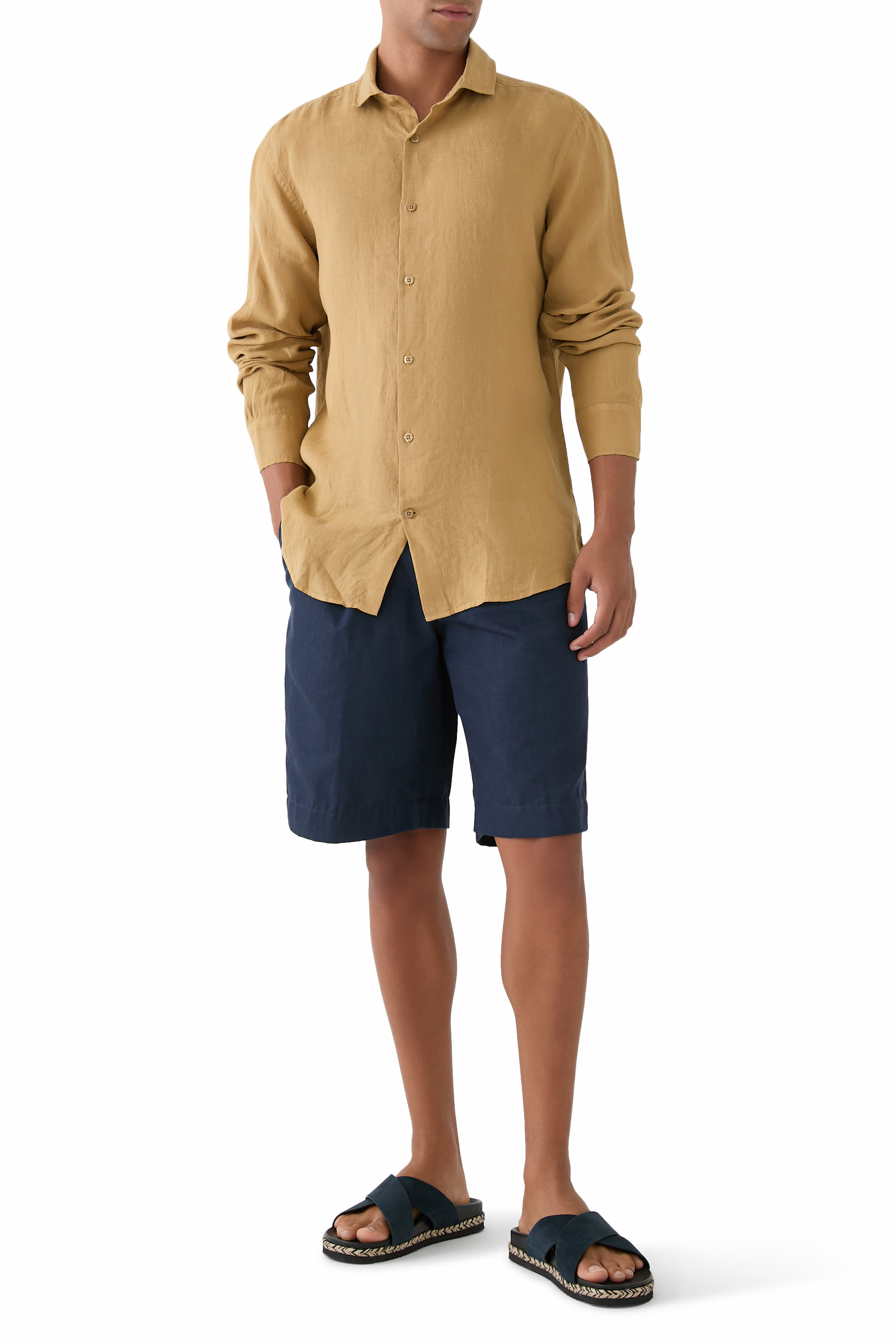 قميص أنطونيو كتان