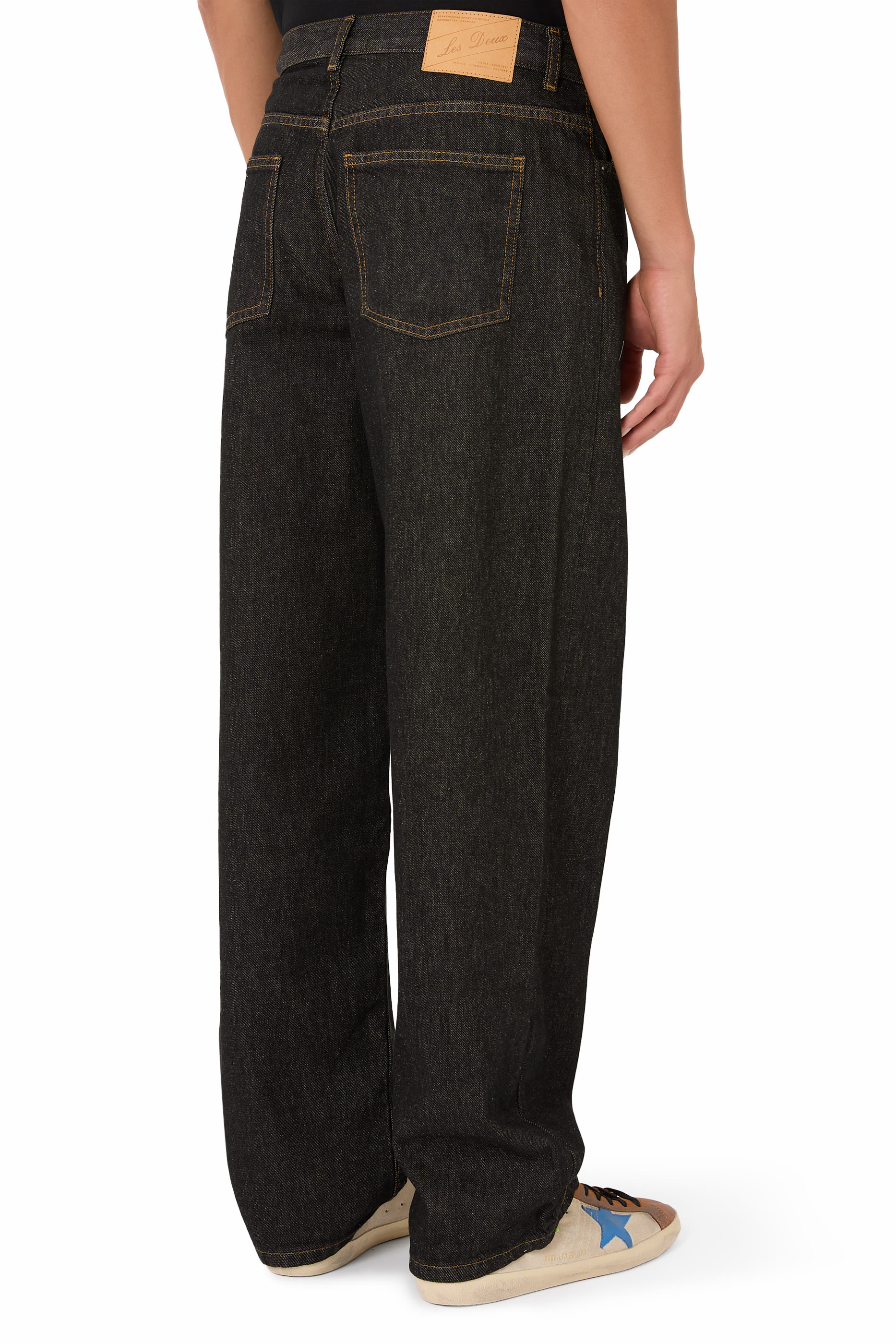 بنطال جينز روي بلونين دنيم