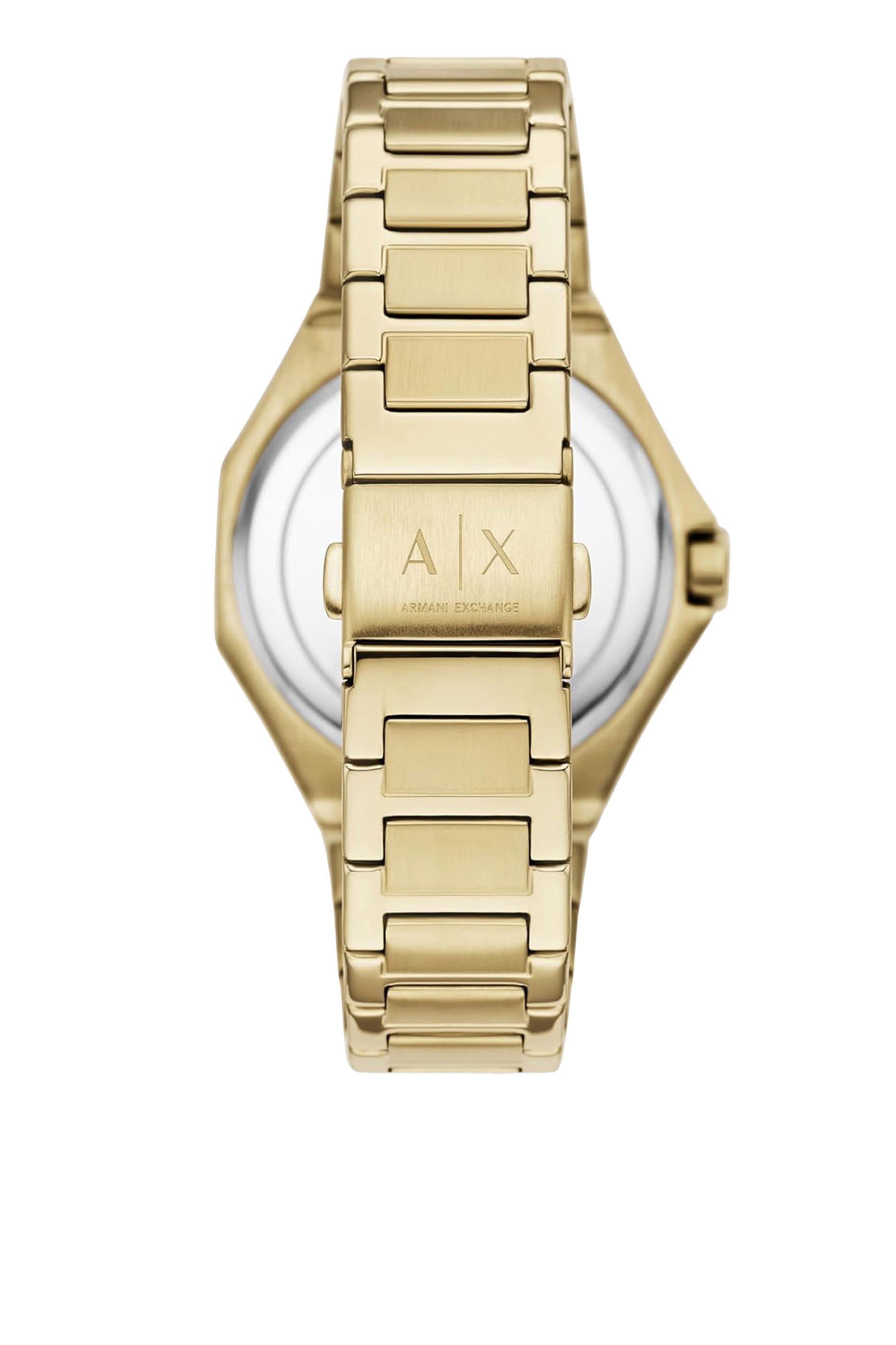 ساعة متعددة الوظائف ثنائية اللون ستانليس ستيل