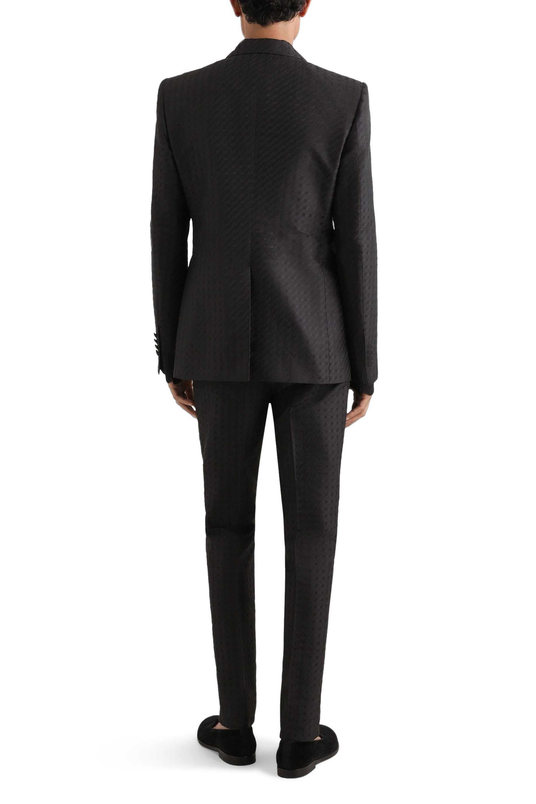 بنطال بنقشة صغيرة جاكار