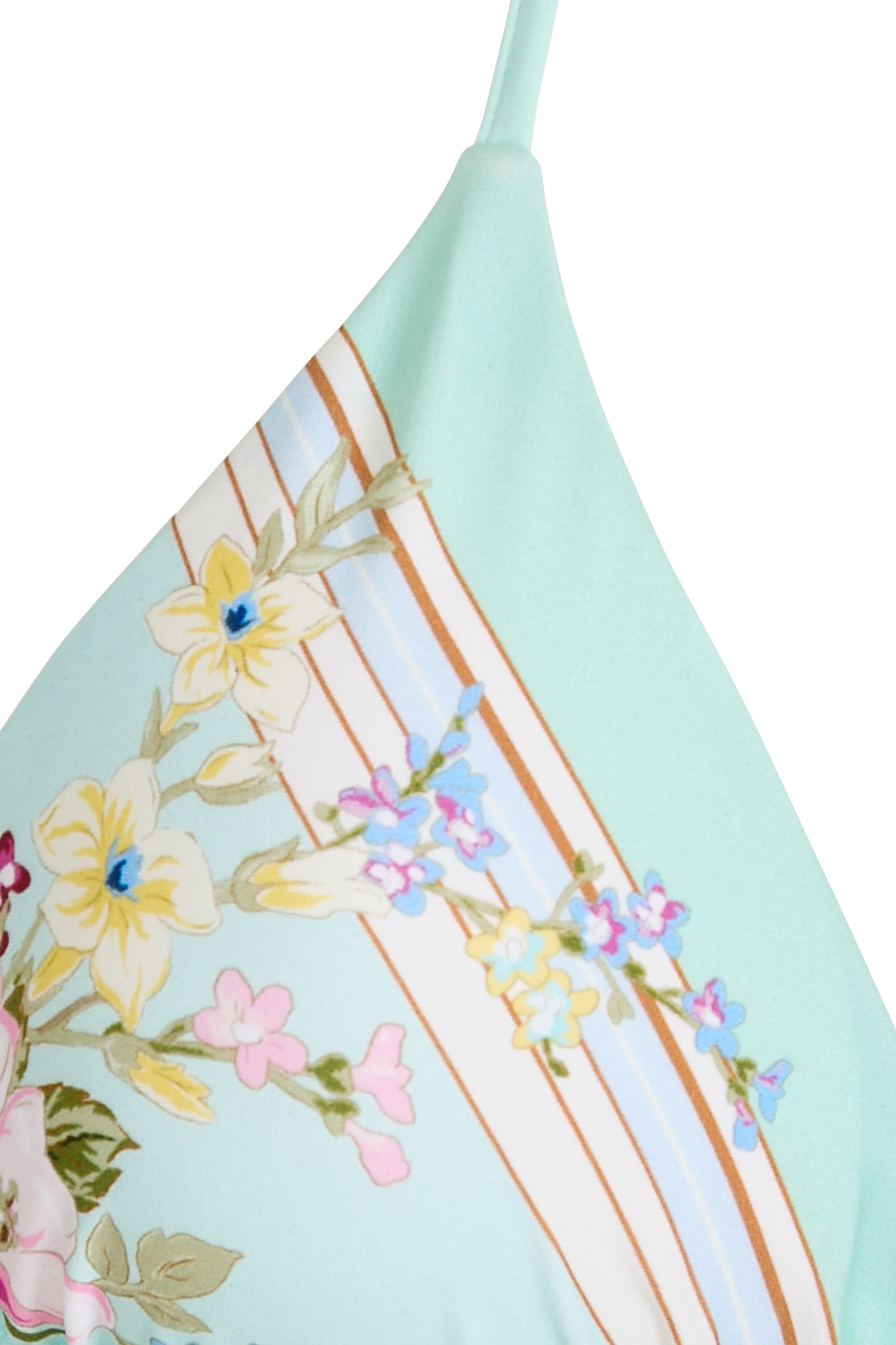 قطعة بيكيني علوية بنقشة زهور