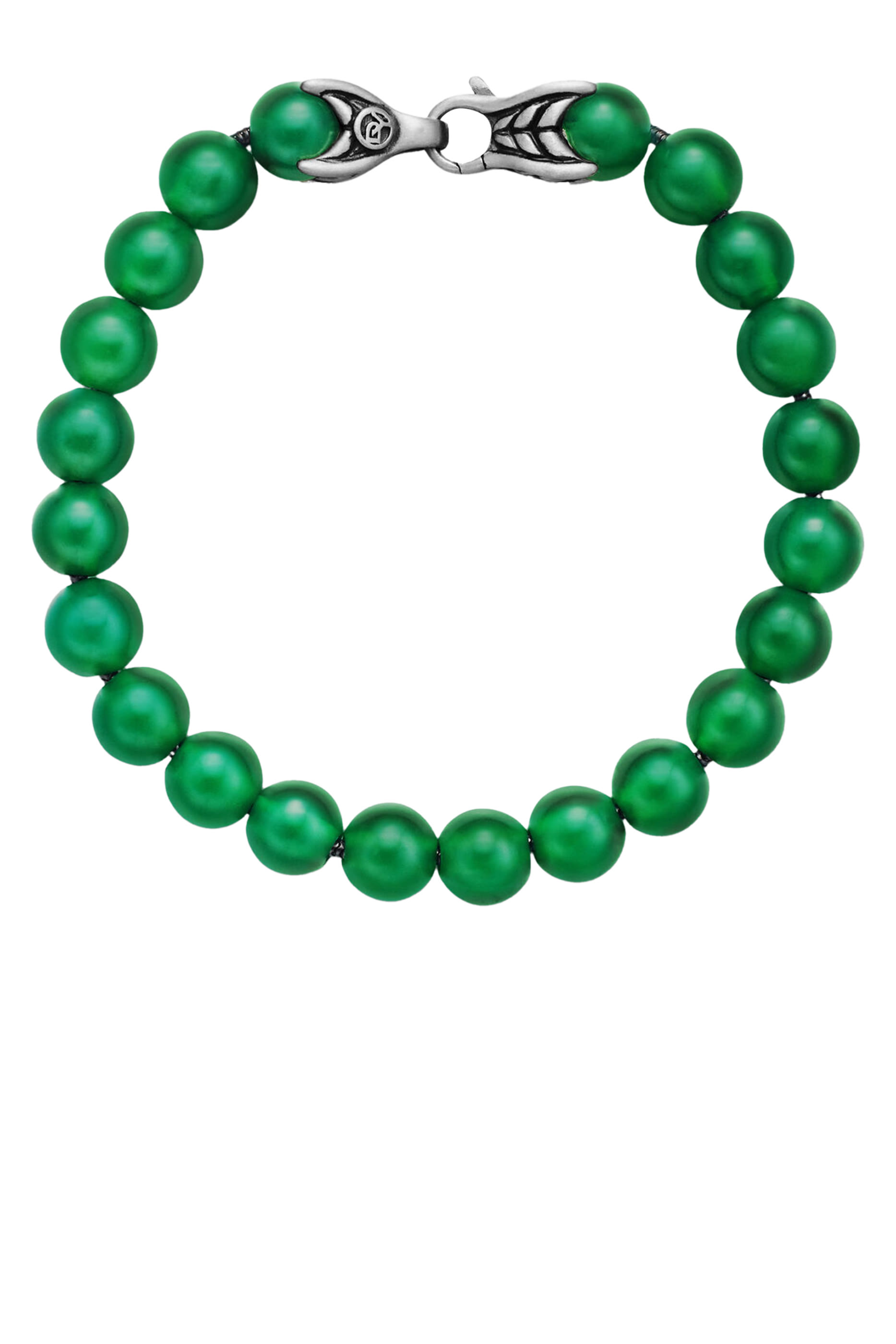 سوار سبريتشوال بخرز من العقيق، فضة إسترلينية