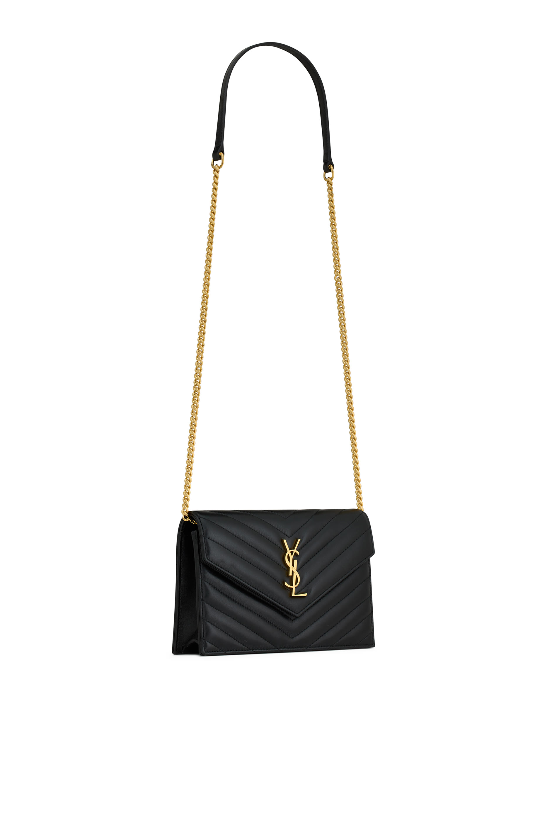 محفظة كاساندر انفلوب بحمالة سلسلة جلد خروف