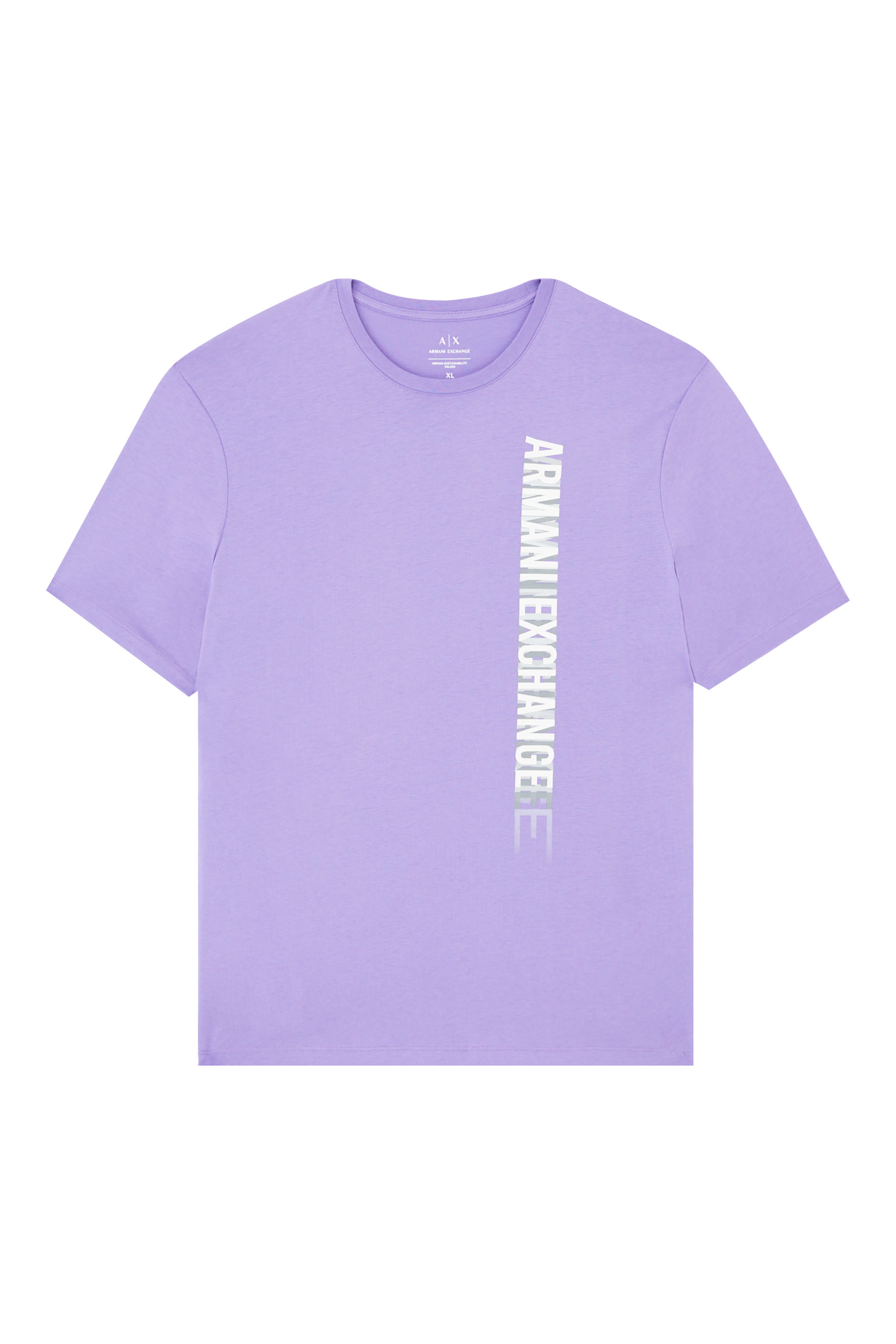 تيشيرت ميتا نايتشر بشعار الماركة بنمط عمودي