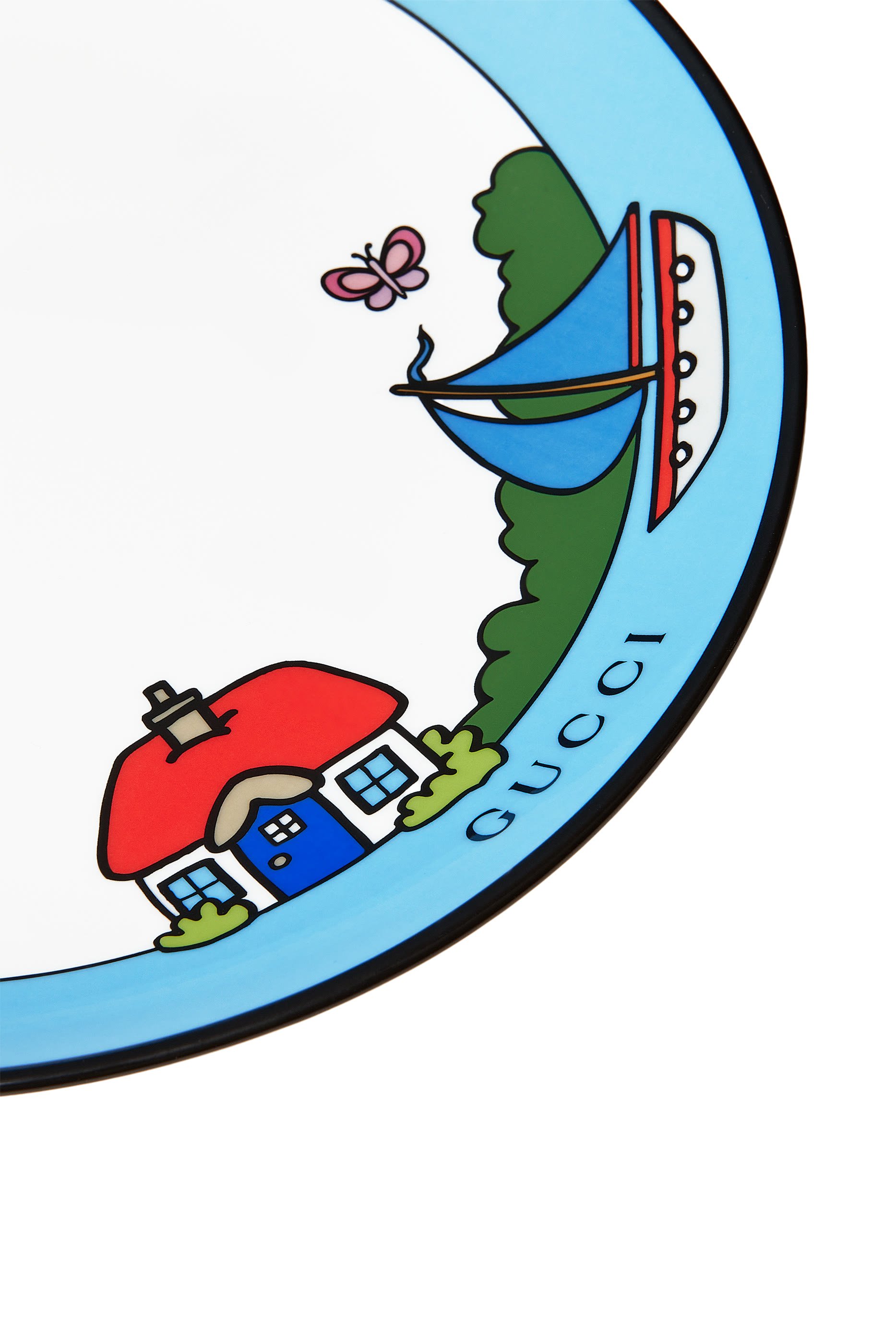 طقم بشعار الماركة بورسلين للأطفال