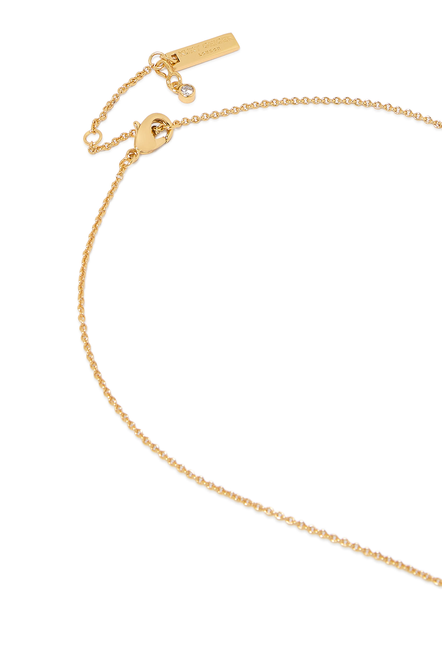 قلادة مرصعة بكريستال والتورمالين شبه الثمين، نحاس