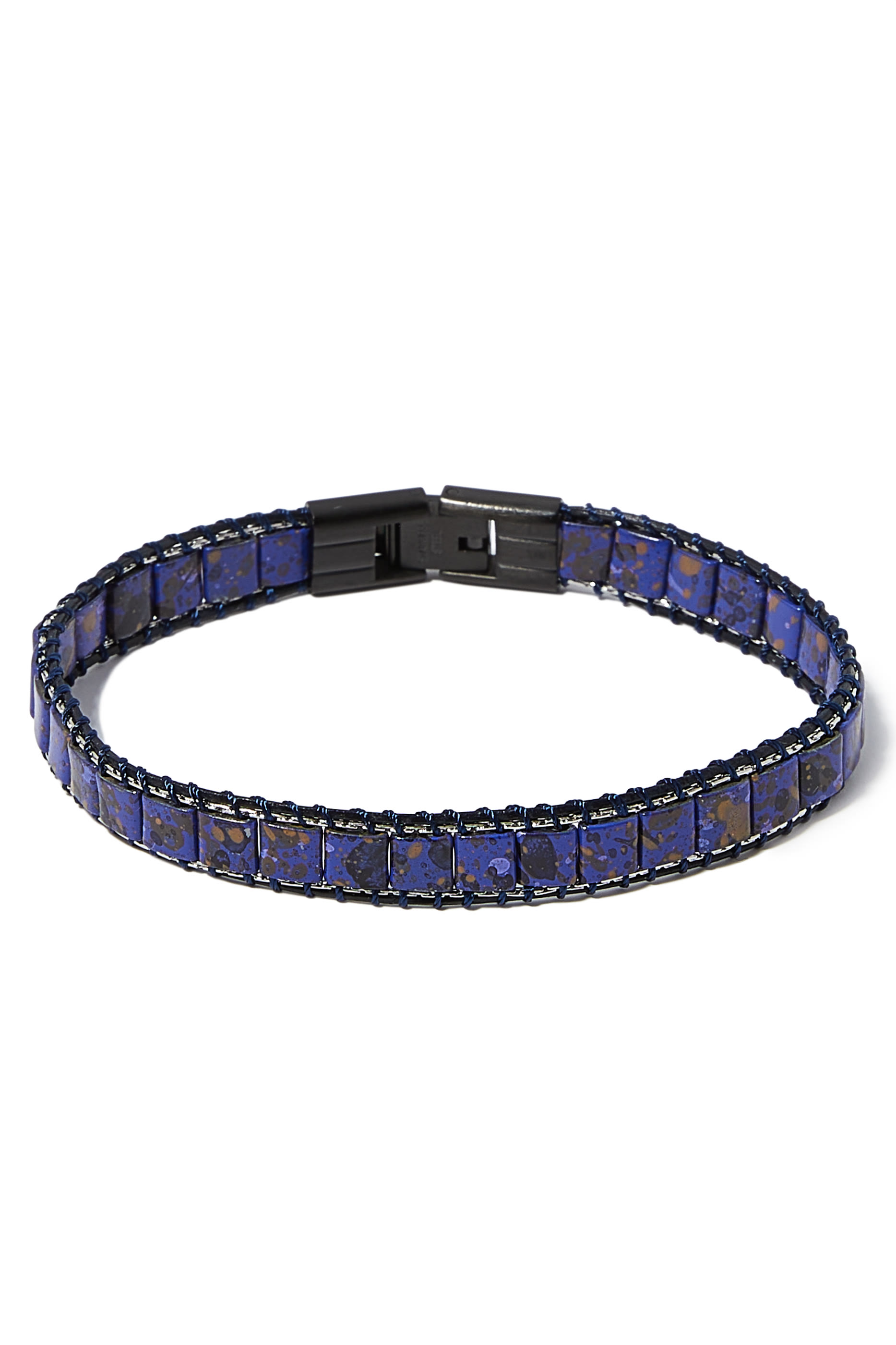 سوار موزاييك مرصع بخرز زجاجي