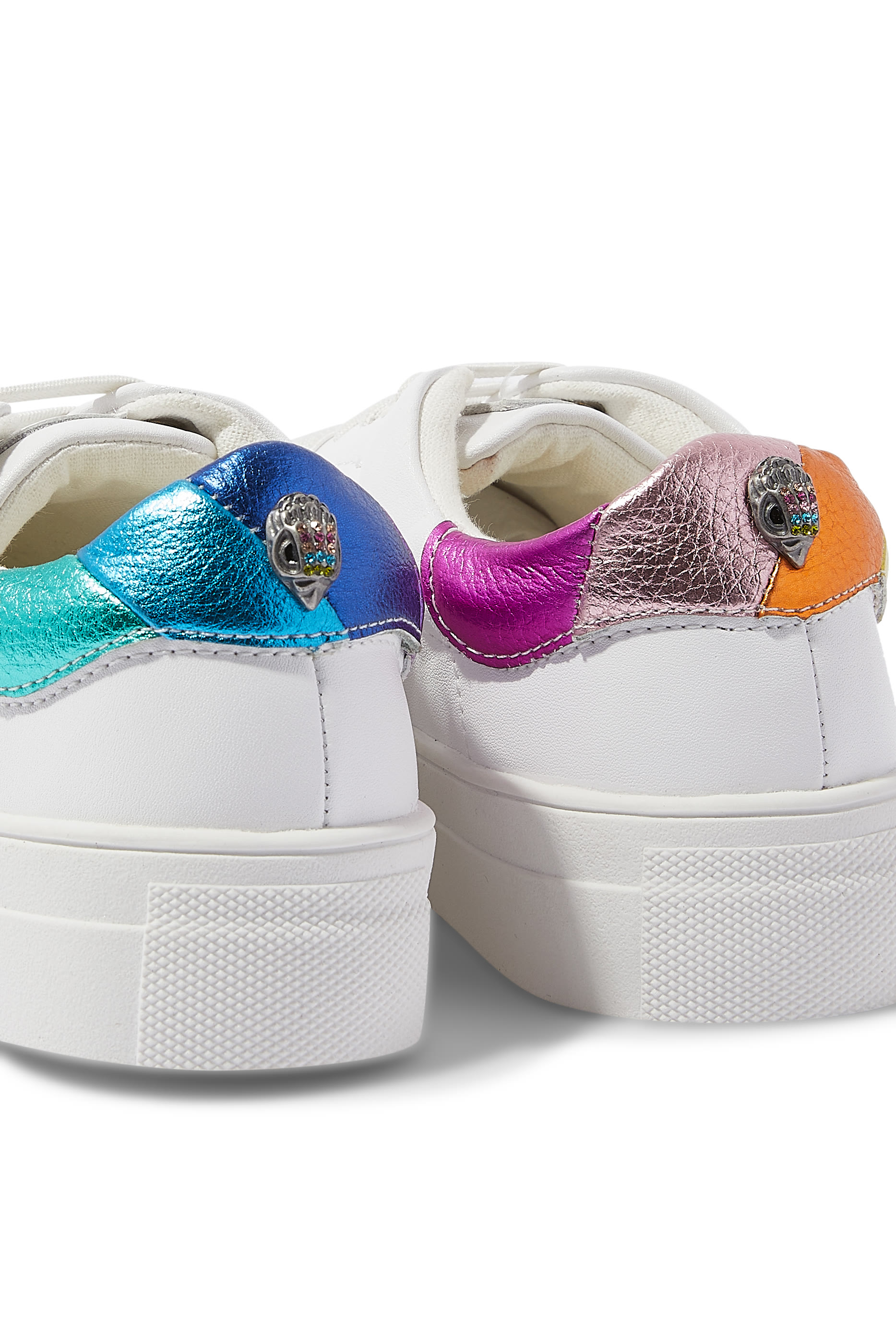 حذاء سنيكرز جلد بشعار لاني أيجل صغير