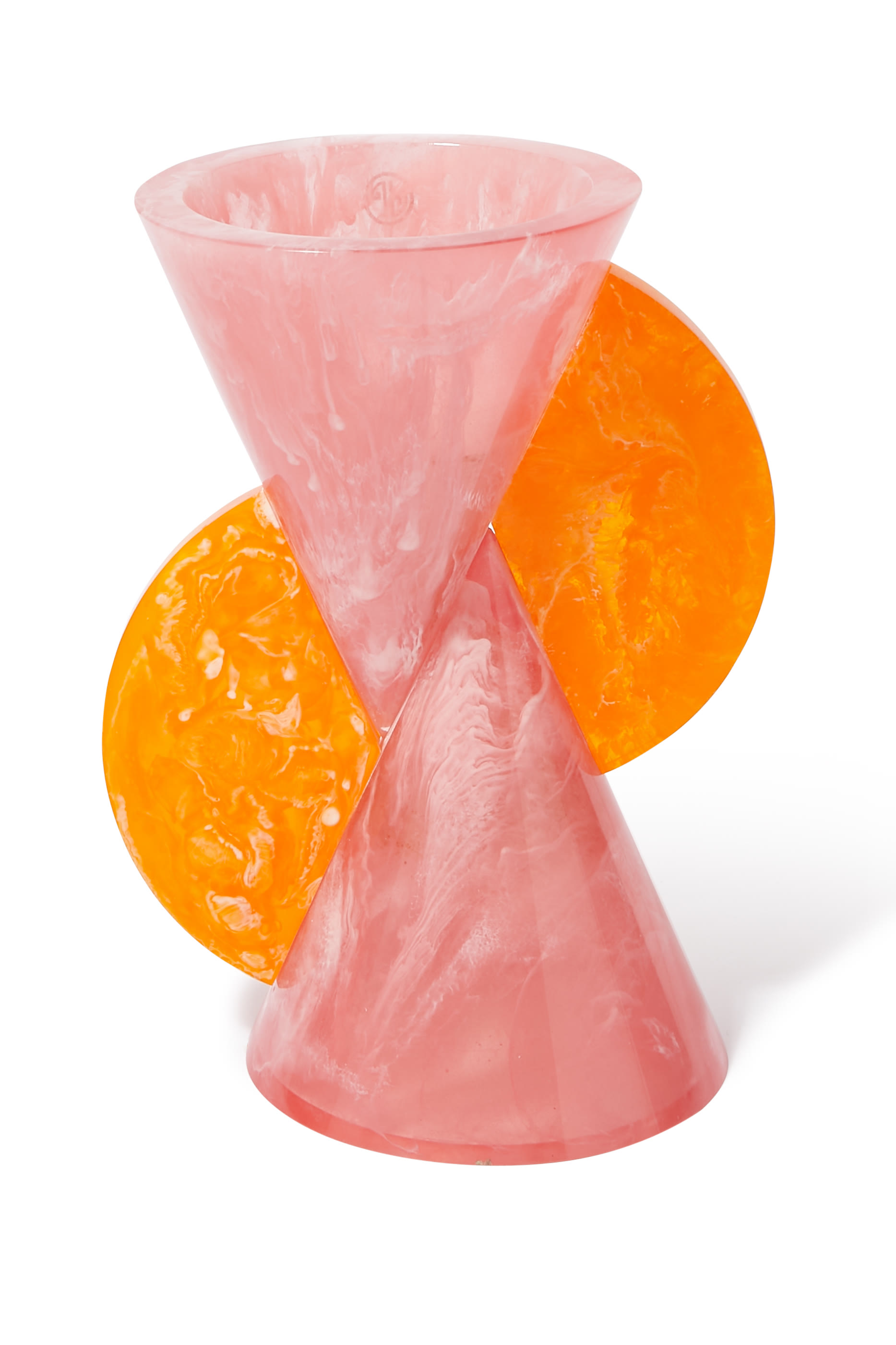 مزهرية مستيك بتصميم مخروط