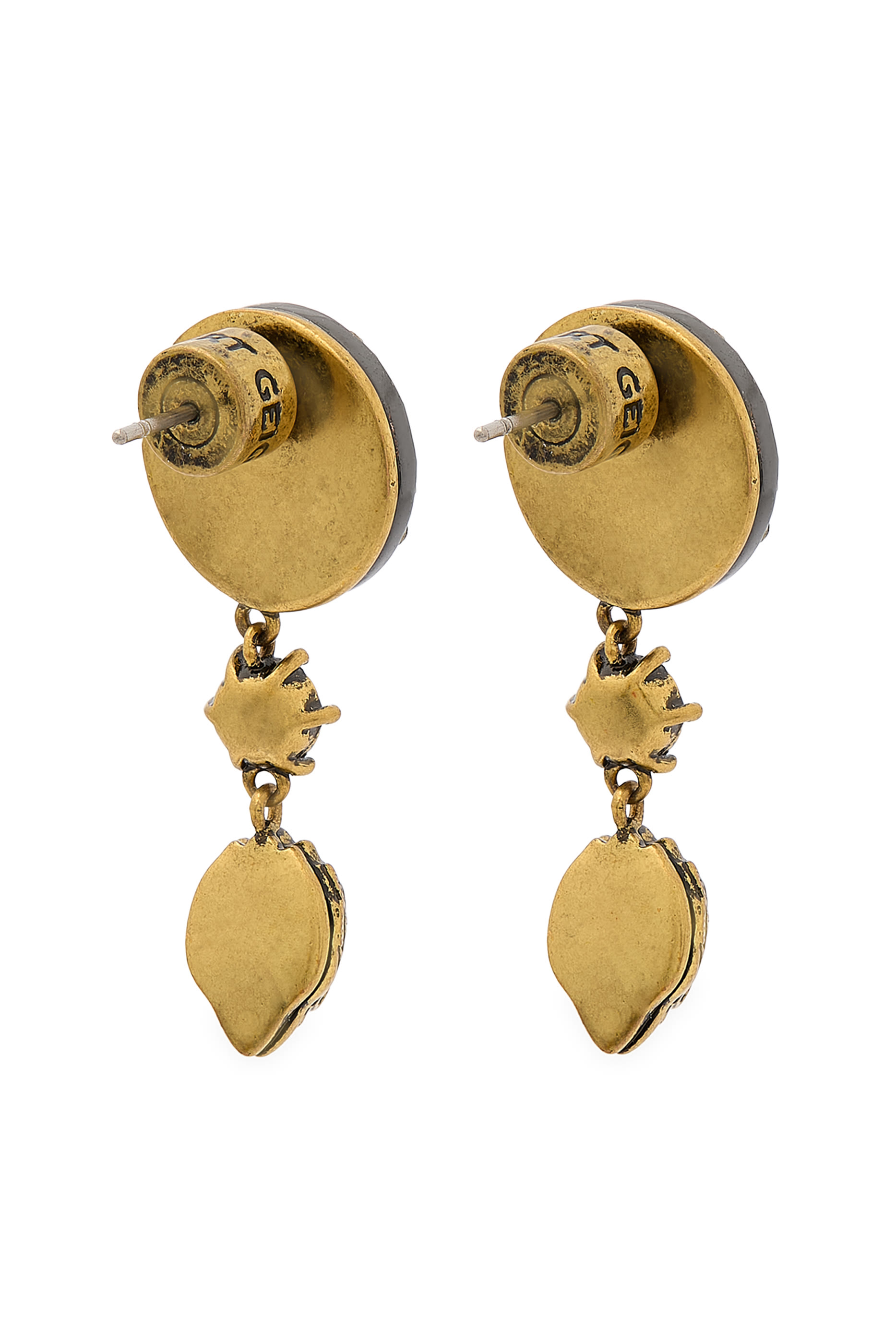 أقراط أوكتافيا بحلية شعار الماركة