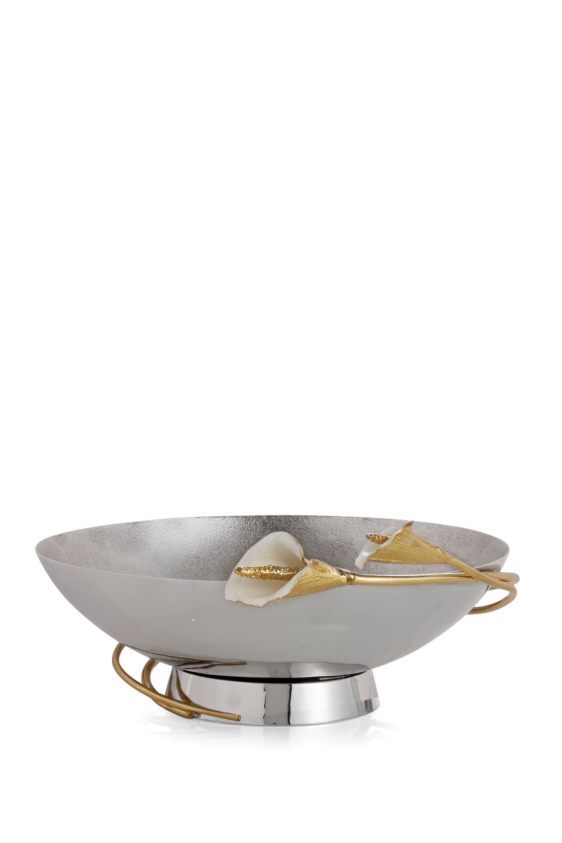 وعاء متوسط الحجم مزين بزهرة الكالا