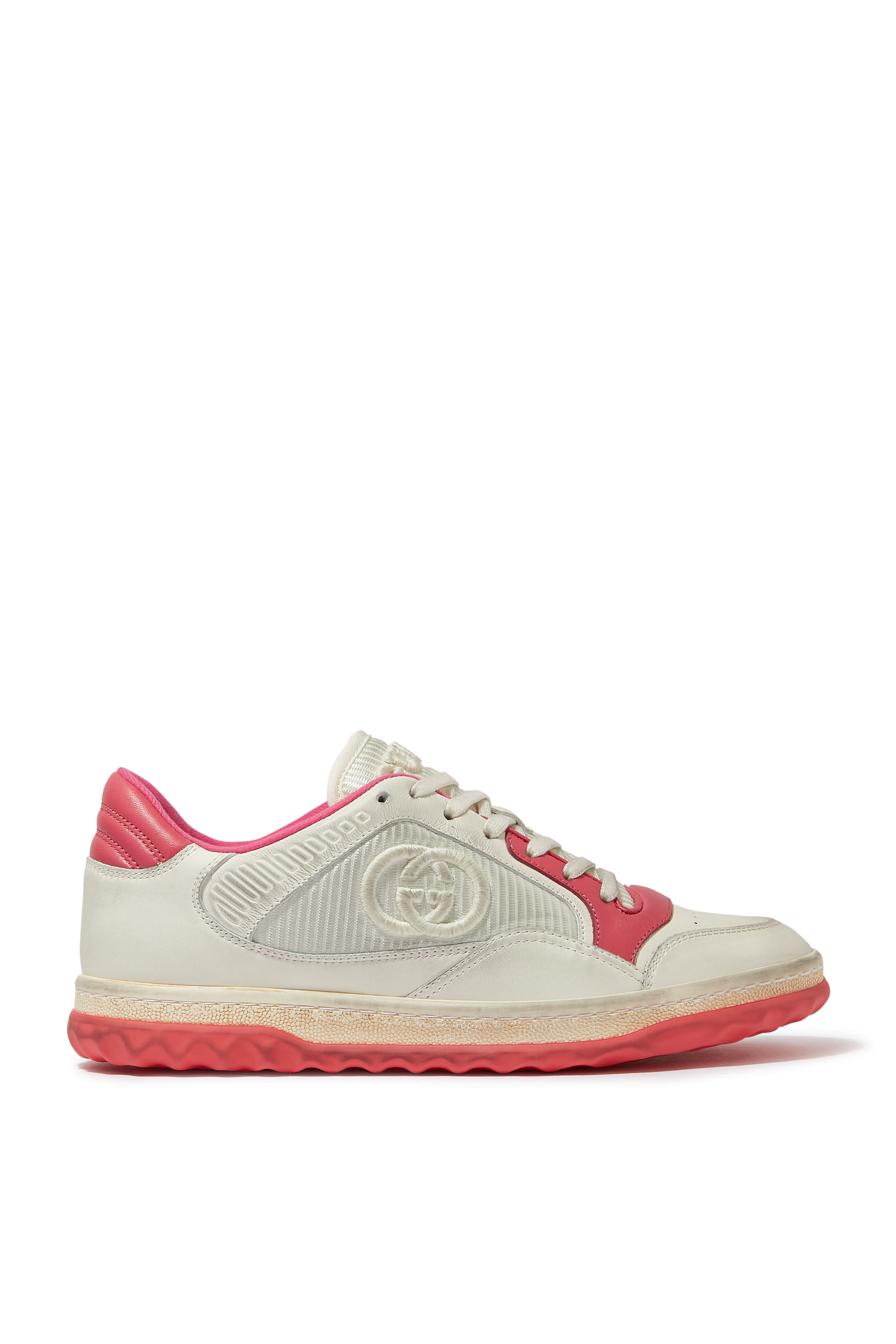 MAC80 Leather And Fabric Sneakers